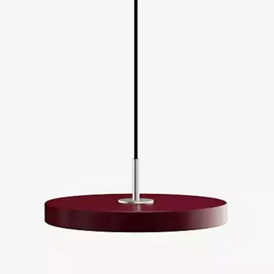 Umage Asteria Mini Pendelleuchte LED, rot - Cover stahl - Ra 93 günstig online kaufen