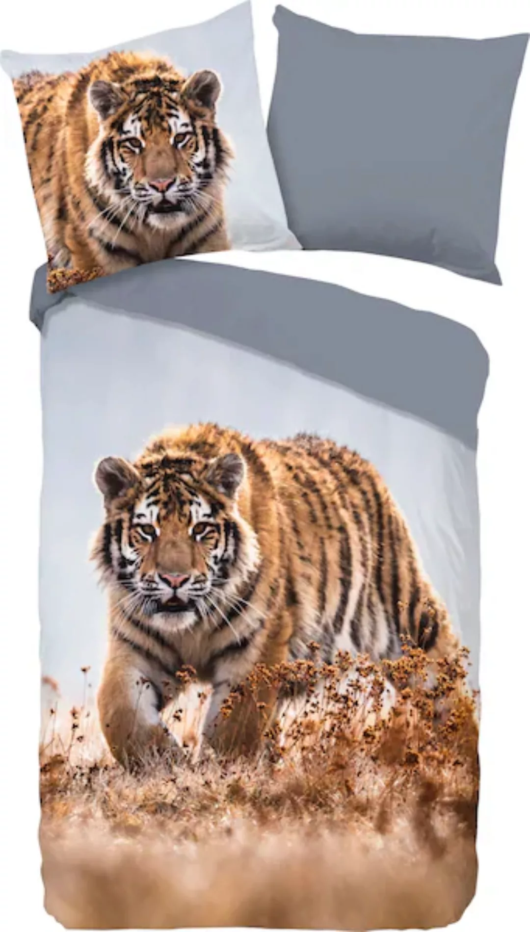 good morning Kinderbettwäsche »Tiger«, (2 tlg.) günstig online kaufen
