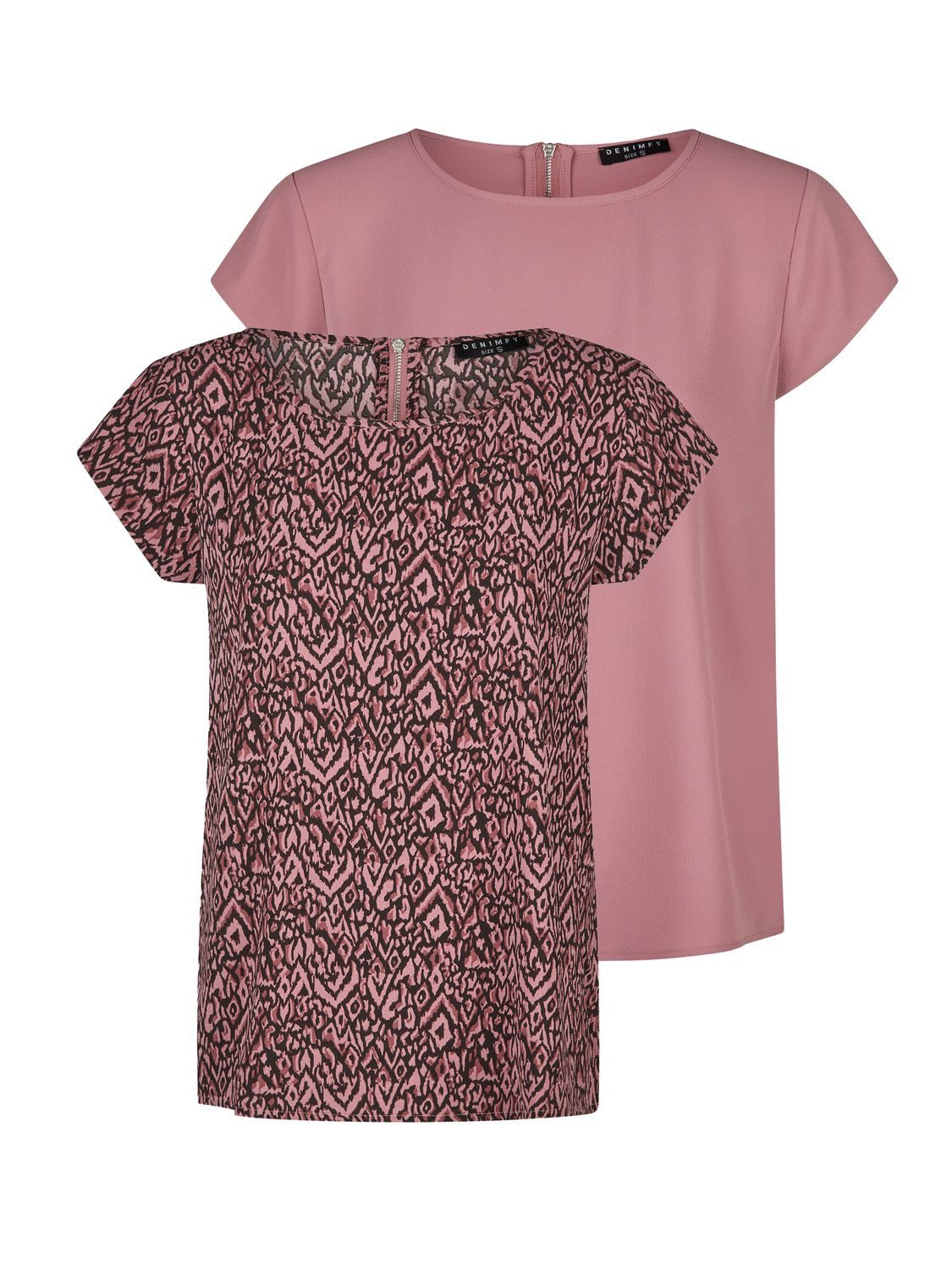 DENIMFY T-Shirt Damen Sommer Top DFAda günstig online kaufen