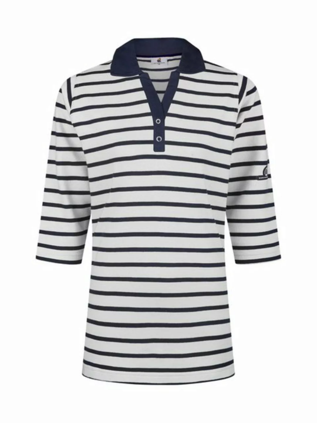 Wind sportswear T-Shirt Damen 3/4 T- Shirt modisch, gestreift, langärmlig günstig online kaufen