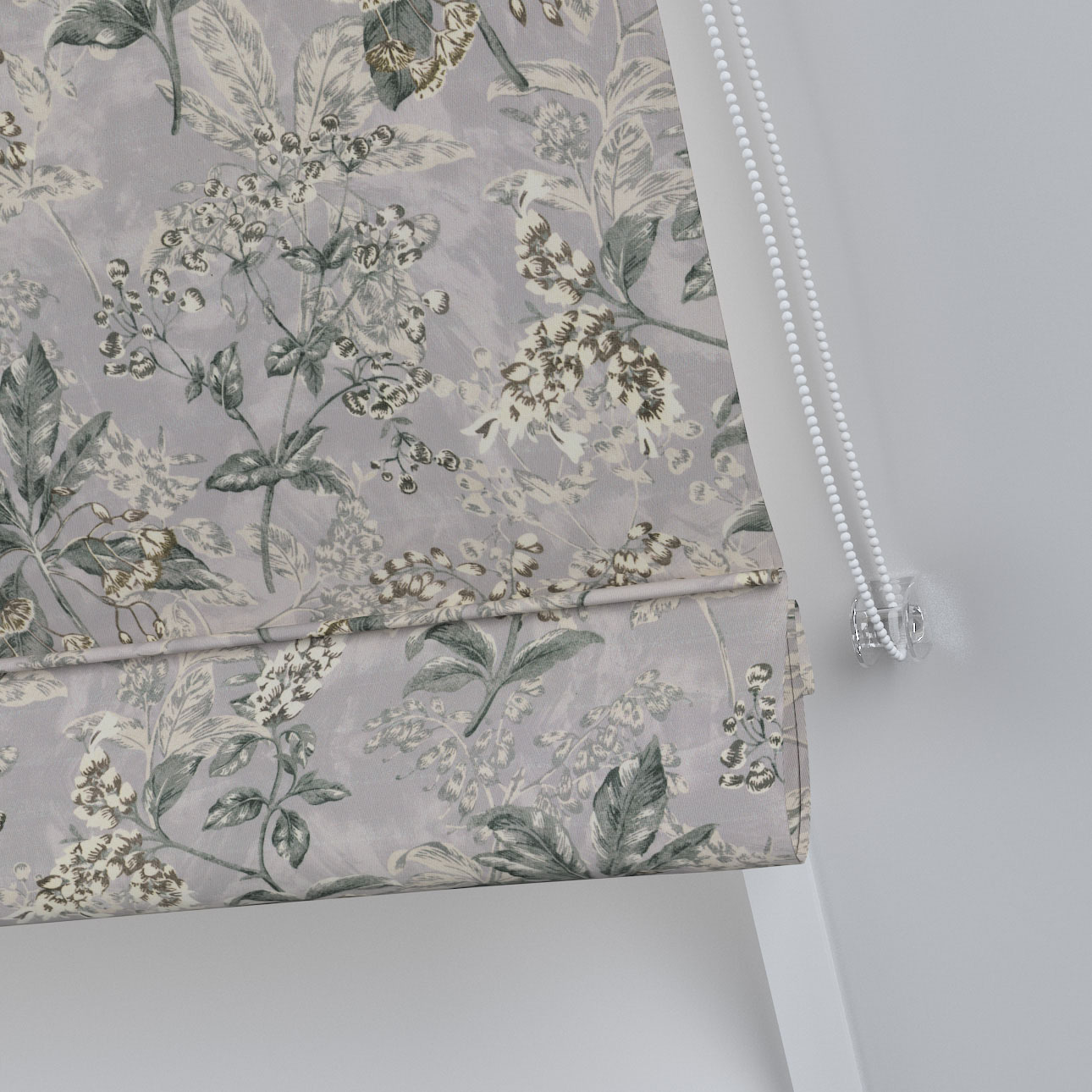 Dekoria Dachfenster-Raffrollo Rimini, beige-olivgrün-grau, 50 x 60 cm günstig online kaufen