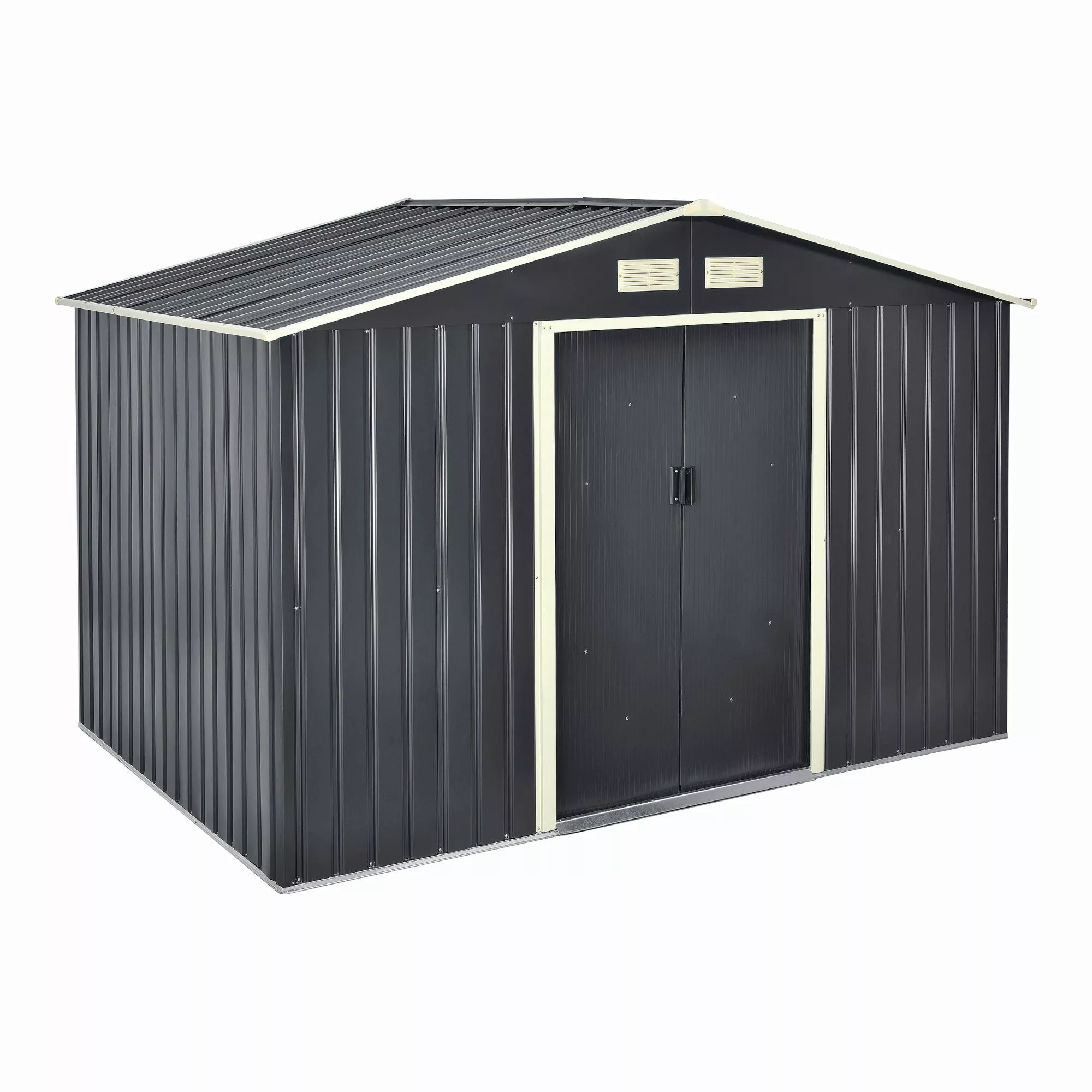 en.casa Gartenhaus, BxT: 277x191 cm, Gartenschuppen günstig online kaufen