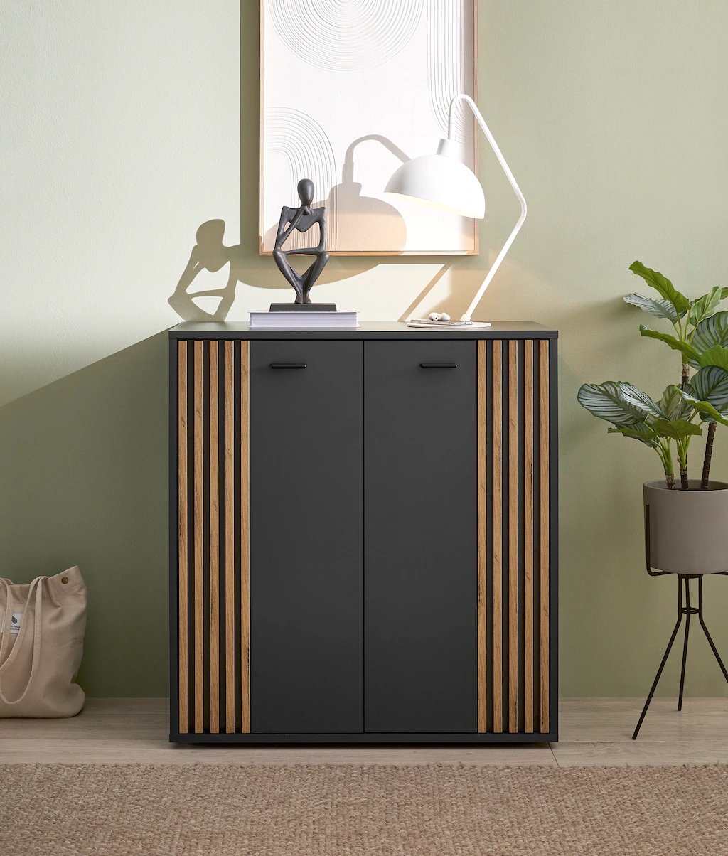 HBZ Sideboard "Dublin Kommode, BxHxT 80x86x38cm", (1 St.), Breite 80cm, Sof günstig online kaufen