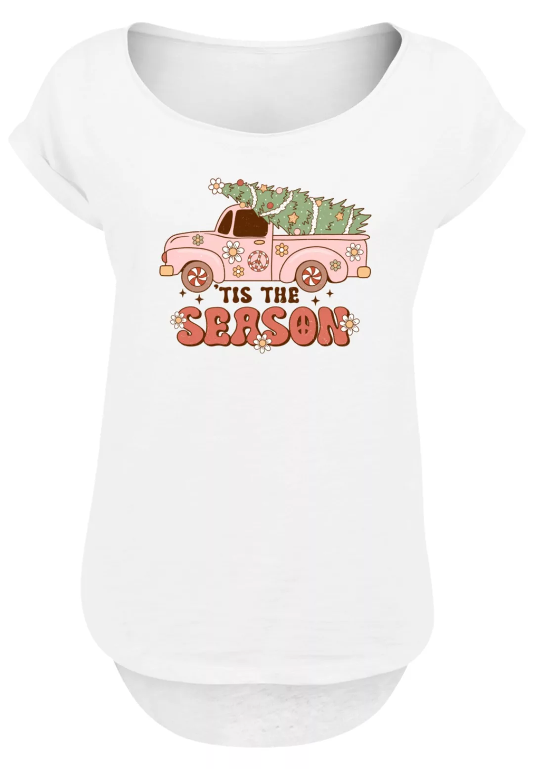 F4NT4STIC T-Shirt "Tis The Season Weihnachten Drivin Home", Premium Qualitä günstig online kaufen