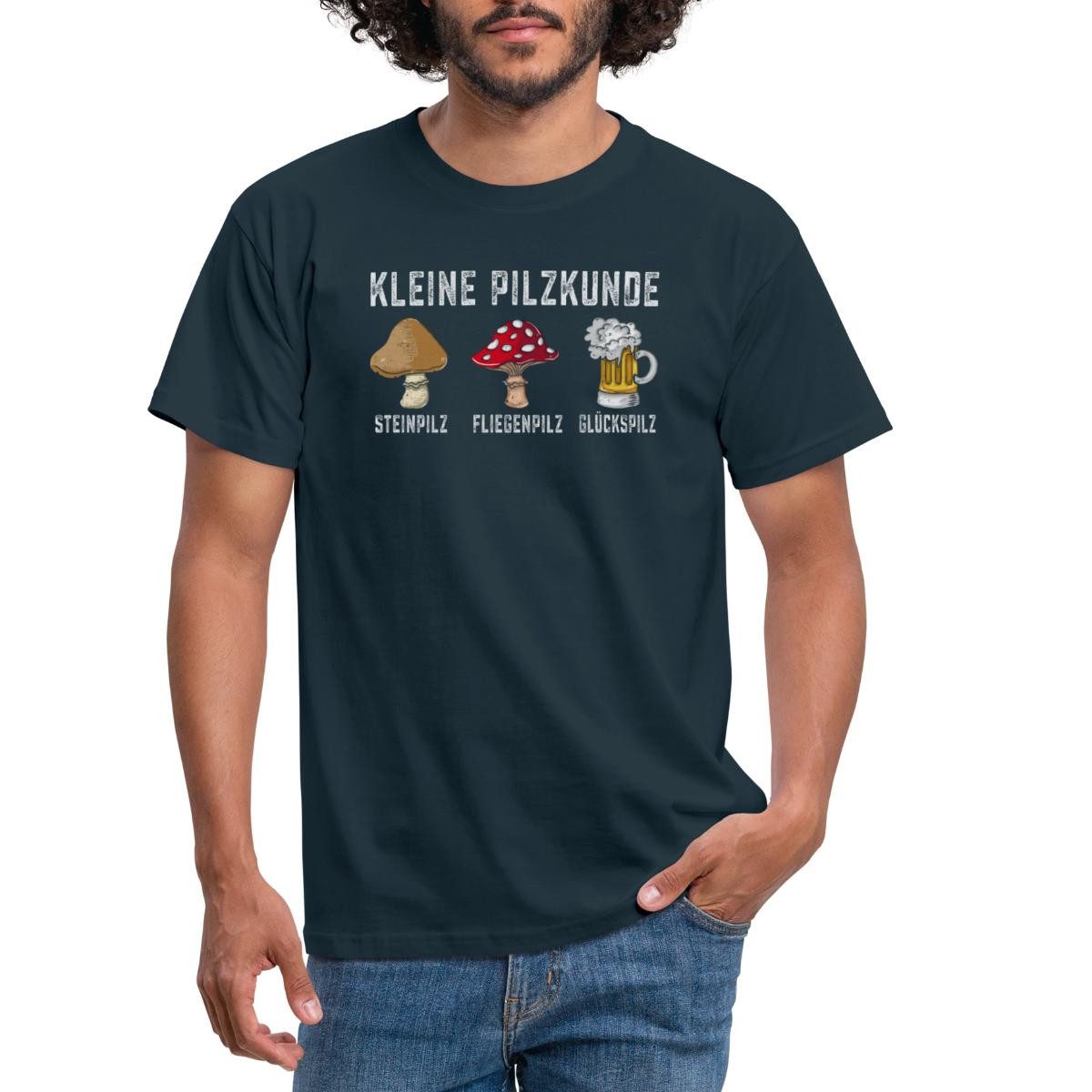 Spreadshirt T-Shirt Kleine Pilzkunde Bier Geschenk günstig online kaufen