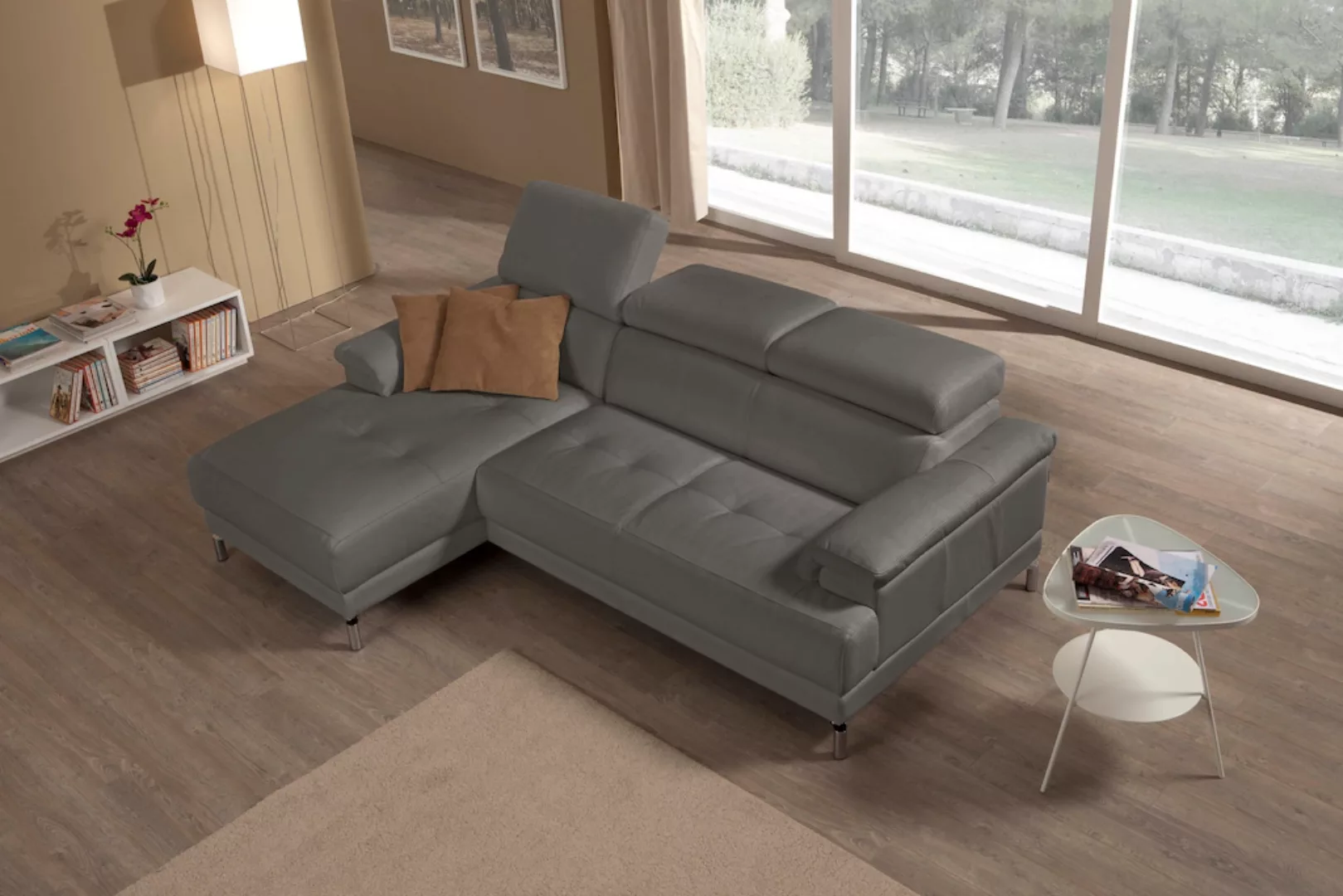 Egoitaliano Ecksofa "Soul, Design und Sitzkomfort auf hohem Niveau, tolle D günstig online kaufen