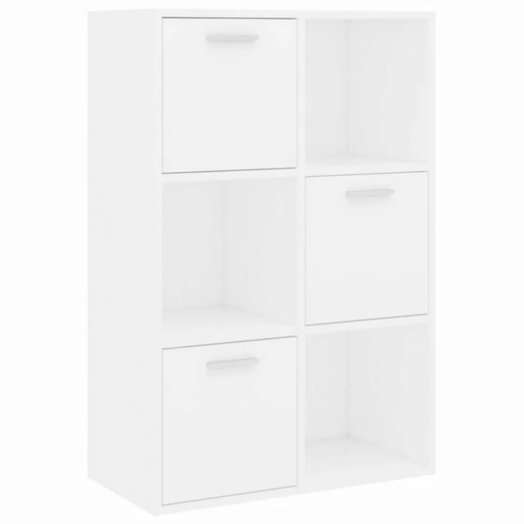 furnicato Stauraumschrank Lagerschrank Weiß 60x29,5x90 cm Holzwerkstoff günstig online kaufen