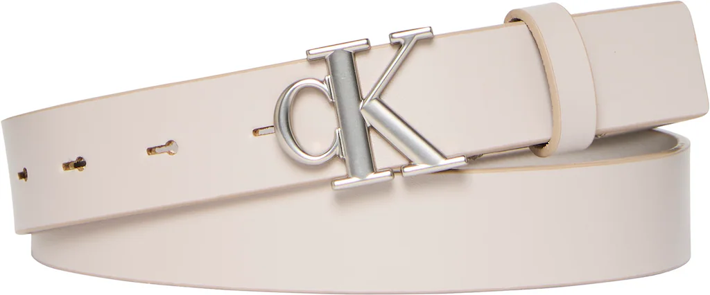 Calvin Klein Jeans Ledergürtel "Monogram Plaque Buckle 25MM" günstig online kaufen