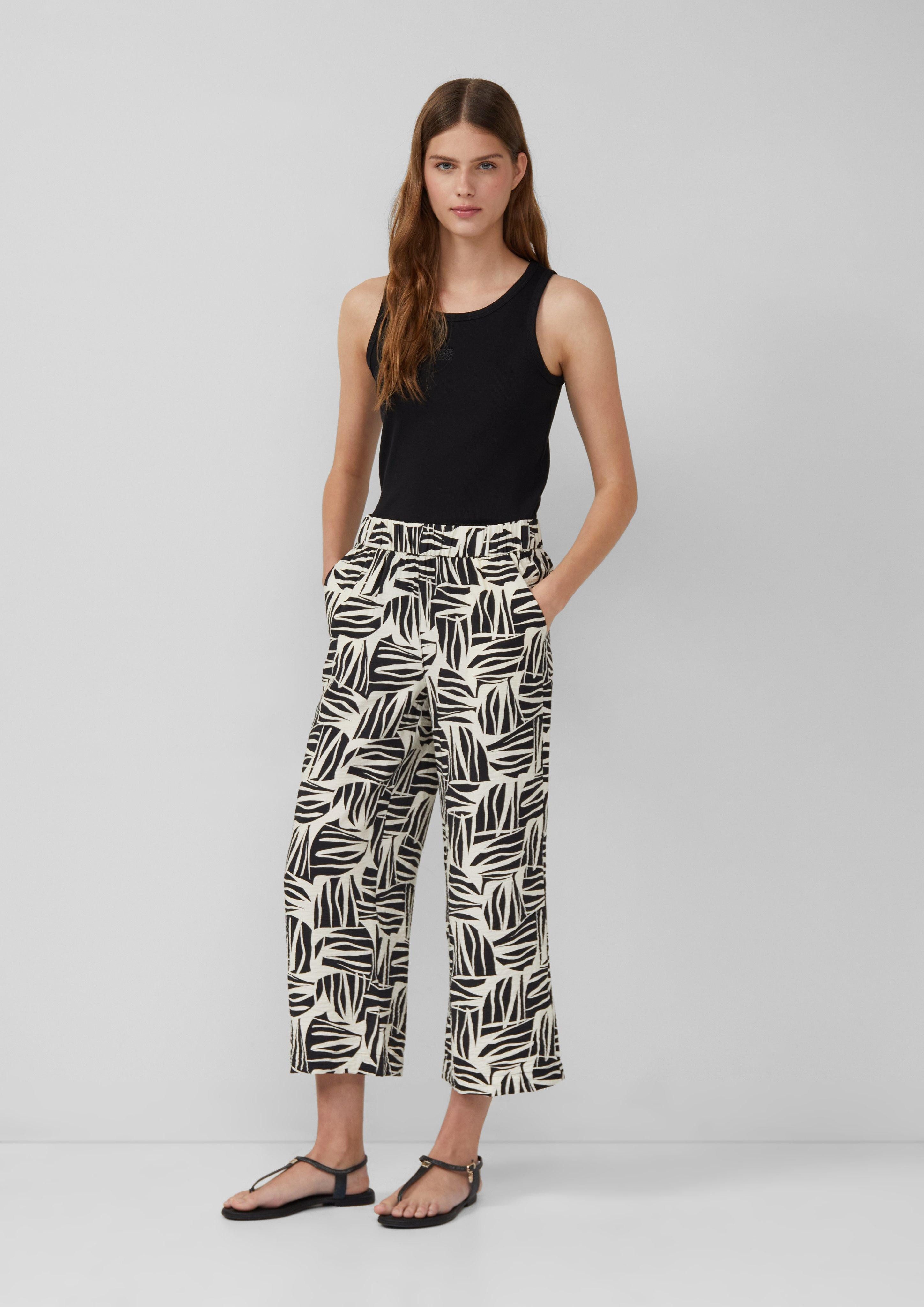 s.Oliver 3/4-Hose Culotte aus Viskosemix mit günstig online kaufen