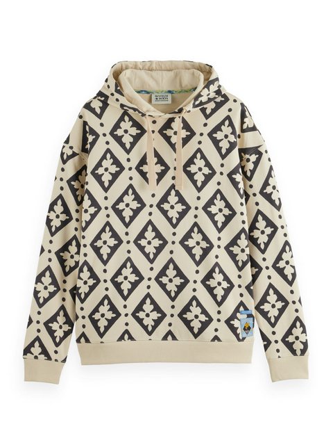 Scotch & Soda Sweatshirt RELAXED FIT AOP HOODIE günstig online kaufen