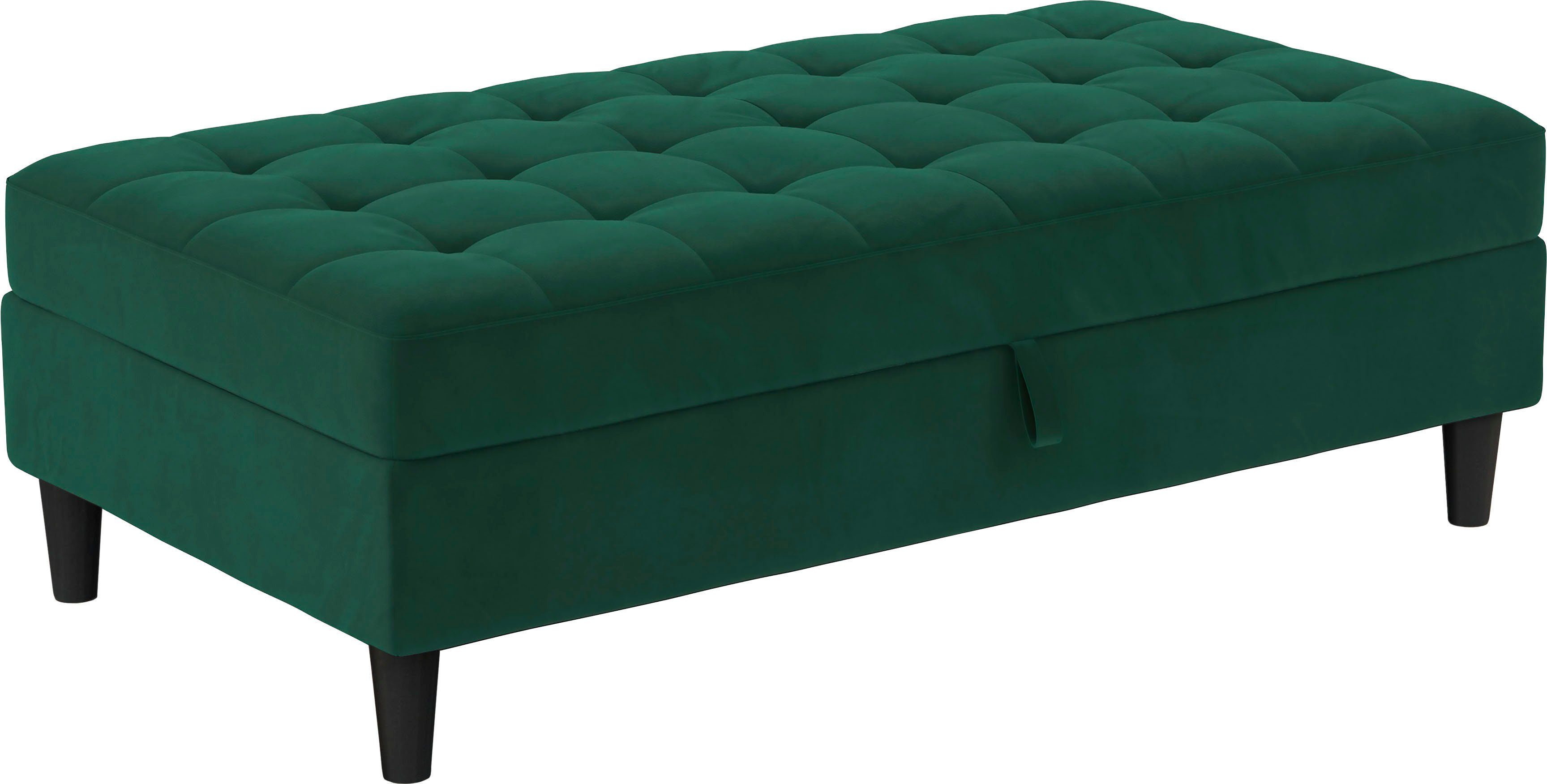 Dorel Home Stauraumhocker "Presley", Polsterhocker mit Stauraum, frei im Ra günstig online kaufen