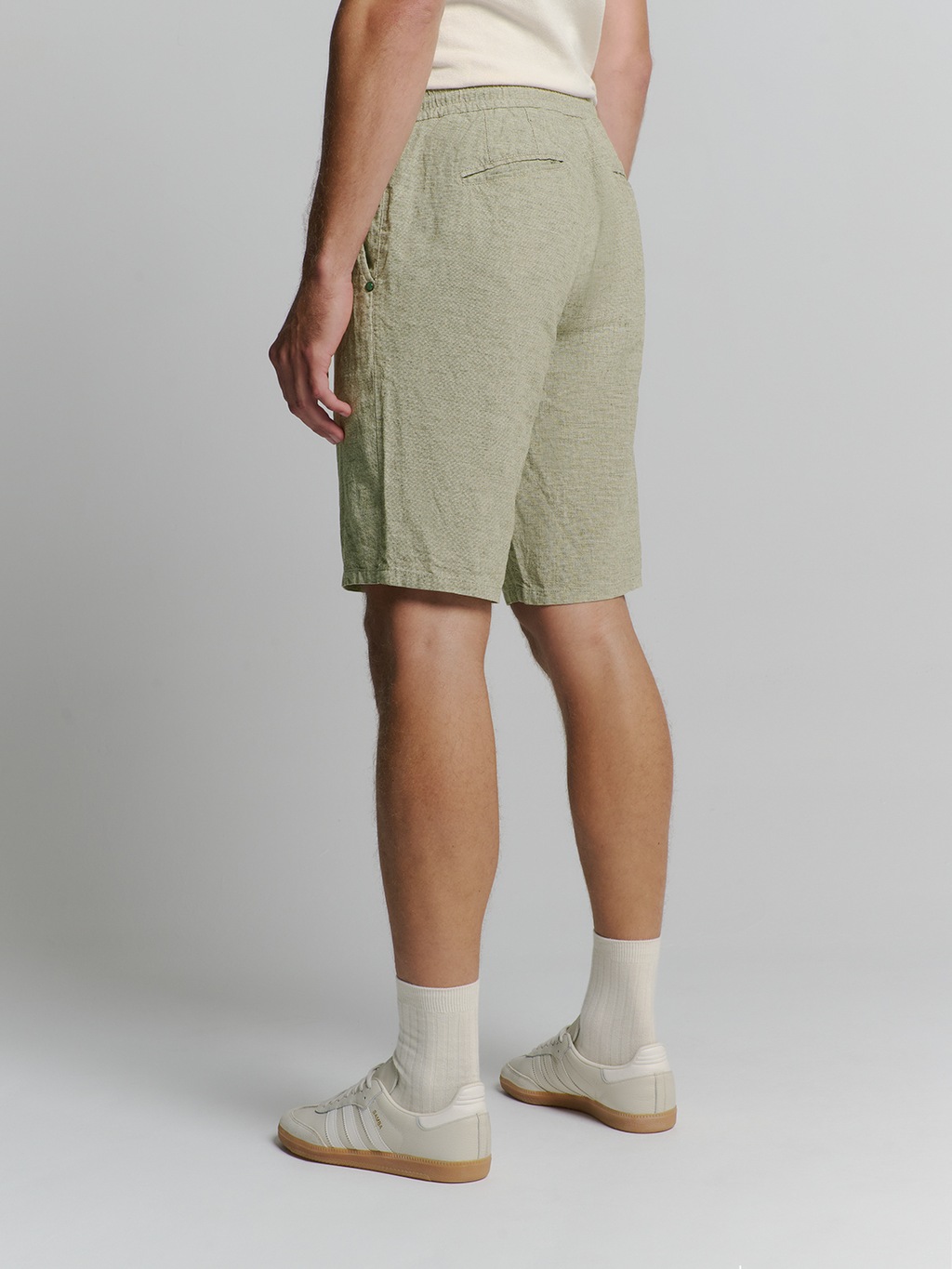 NO EXCESS Chinohose "No Excess Leinen Shorts" günstig online kaufen