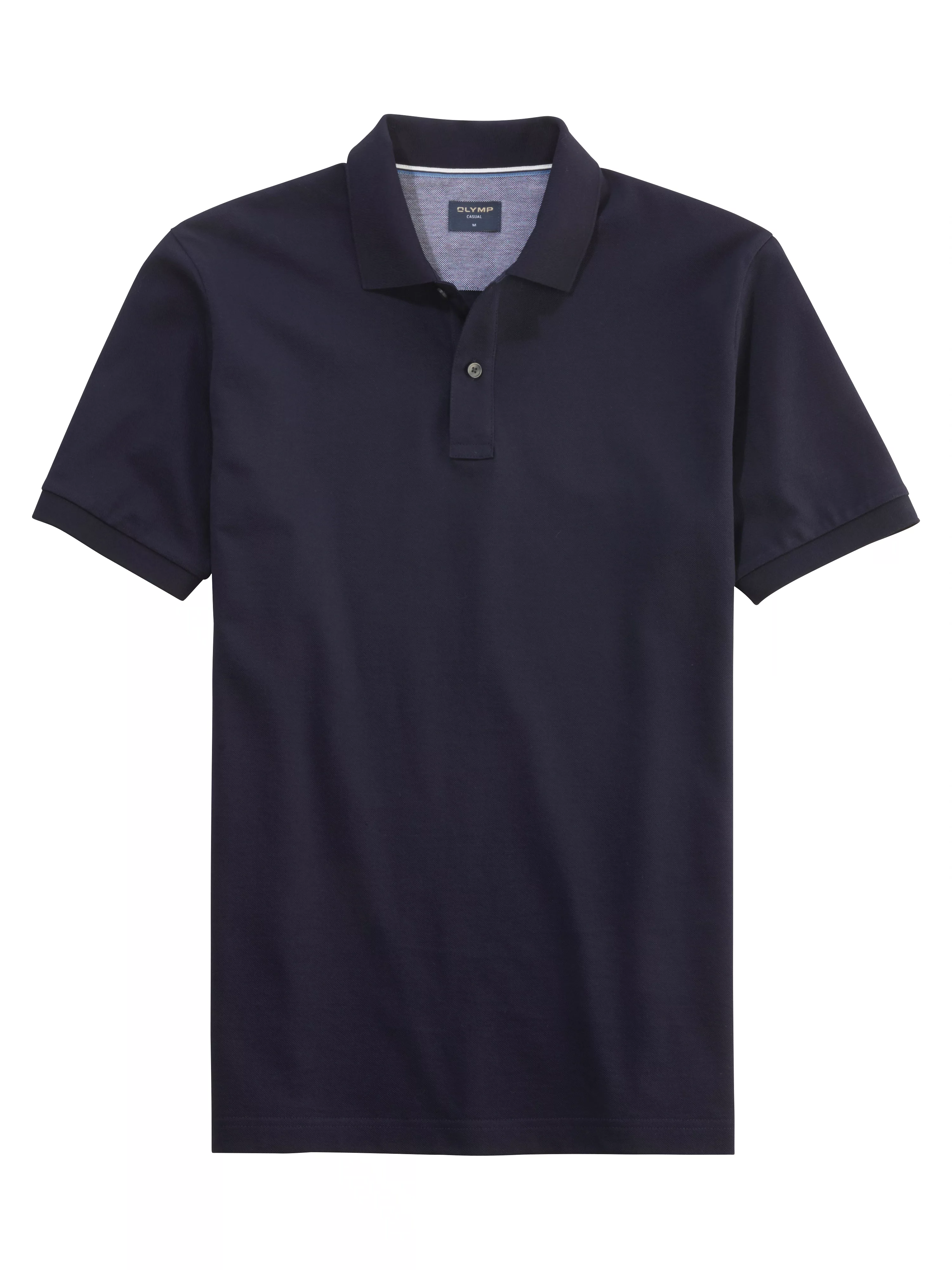 OLYMP Poloshirt Piqué Navy - Größe L günstig online kaufen