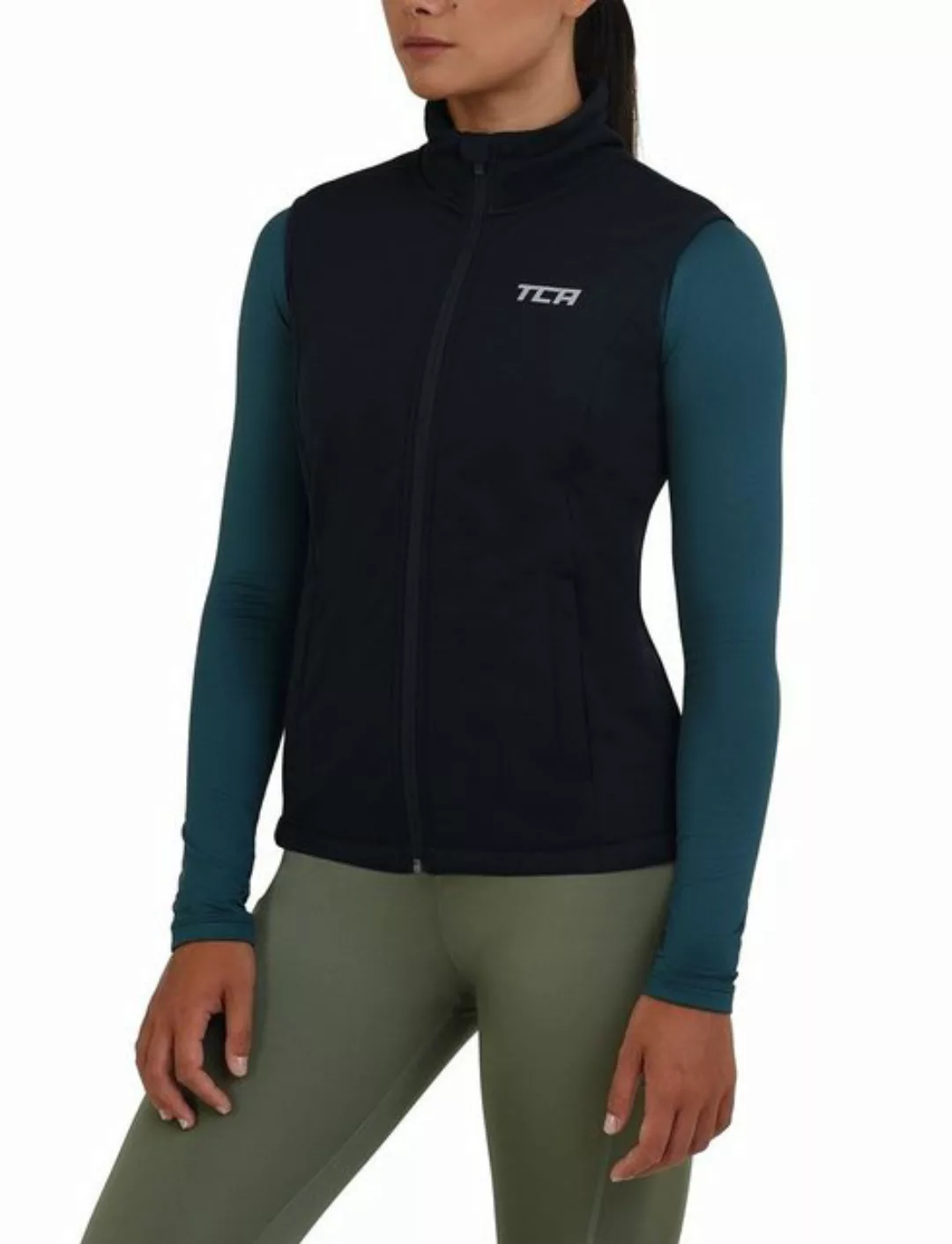 TCA Kurzjacke TCA Damen Flyweight Windweste - Mitternachtsblau günstig online kaufen