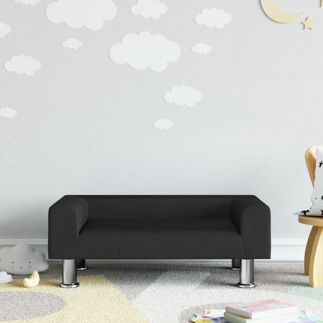 vidaXL Kindersofa Kindersofa Braun 70x45x26,5 cm Samt Kindercouch Kindermöb günstig online kaufen