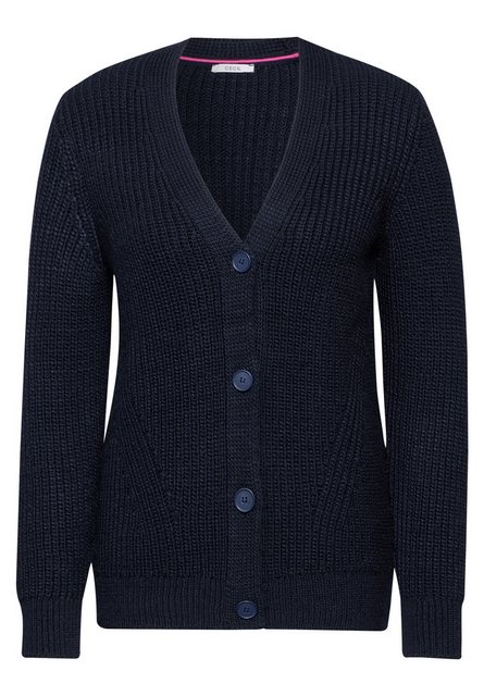 Cecil Cardigan mit Materialmix günstig online kaufen