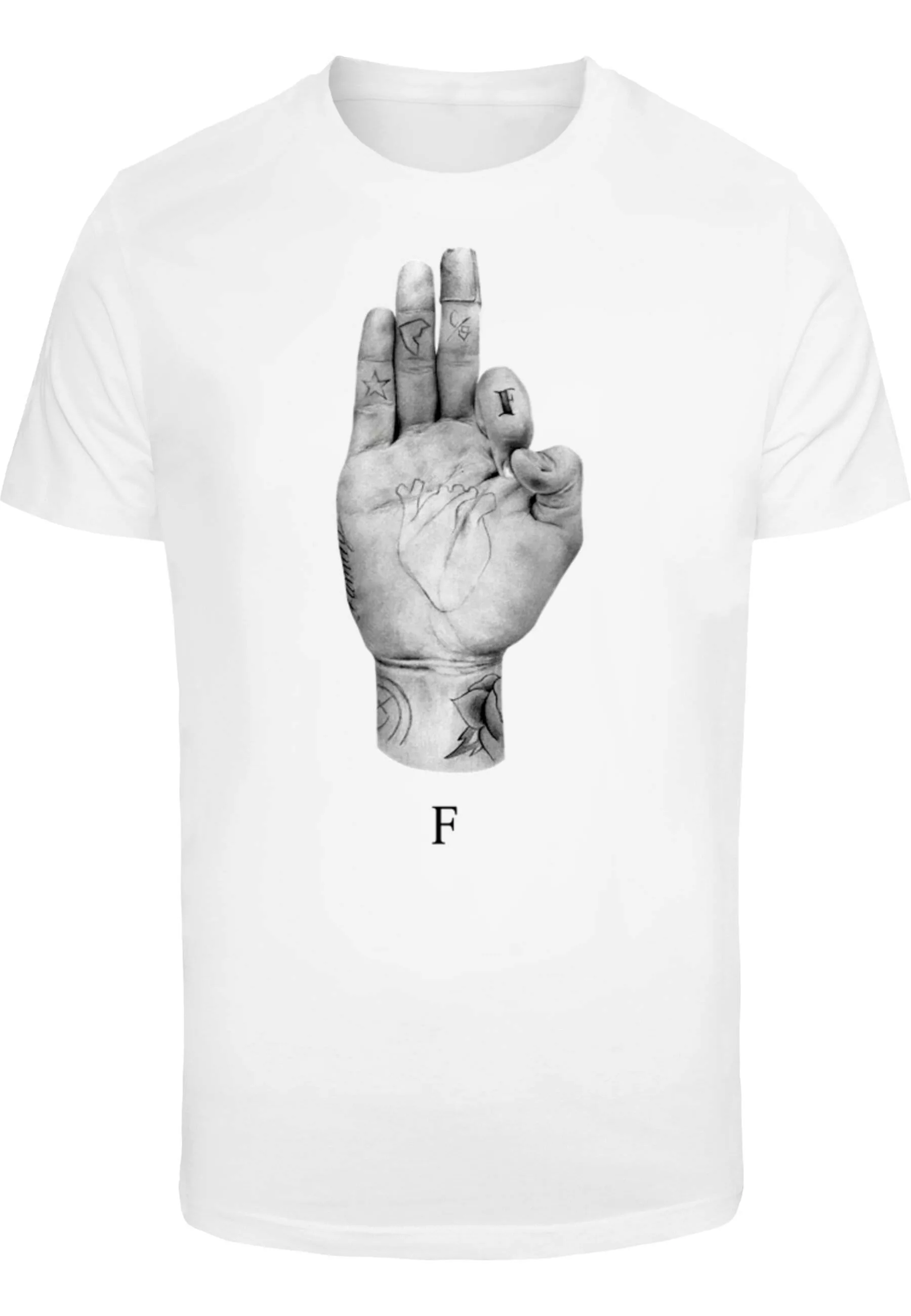 MisterTee T-Shirt "MisterTee Herren FMS Sign Tee" günstig online kaufen