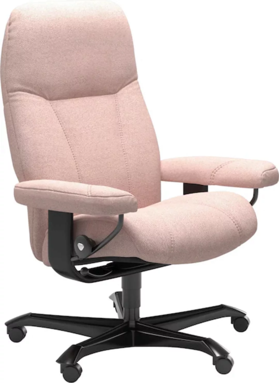 Stressless® Relaxsessel »Consul«, mit Home Office Base, Größe M, Gestell Sc günstig online kaufen