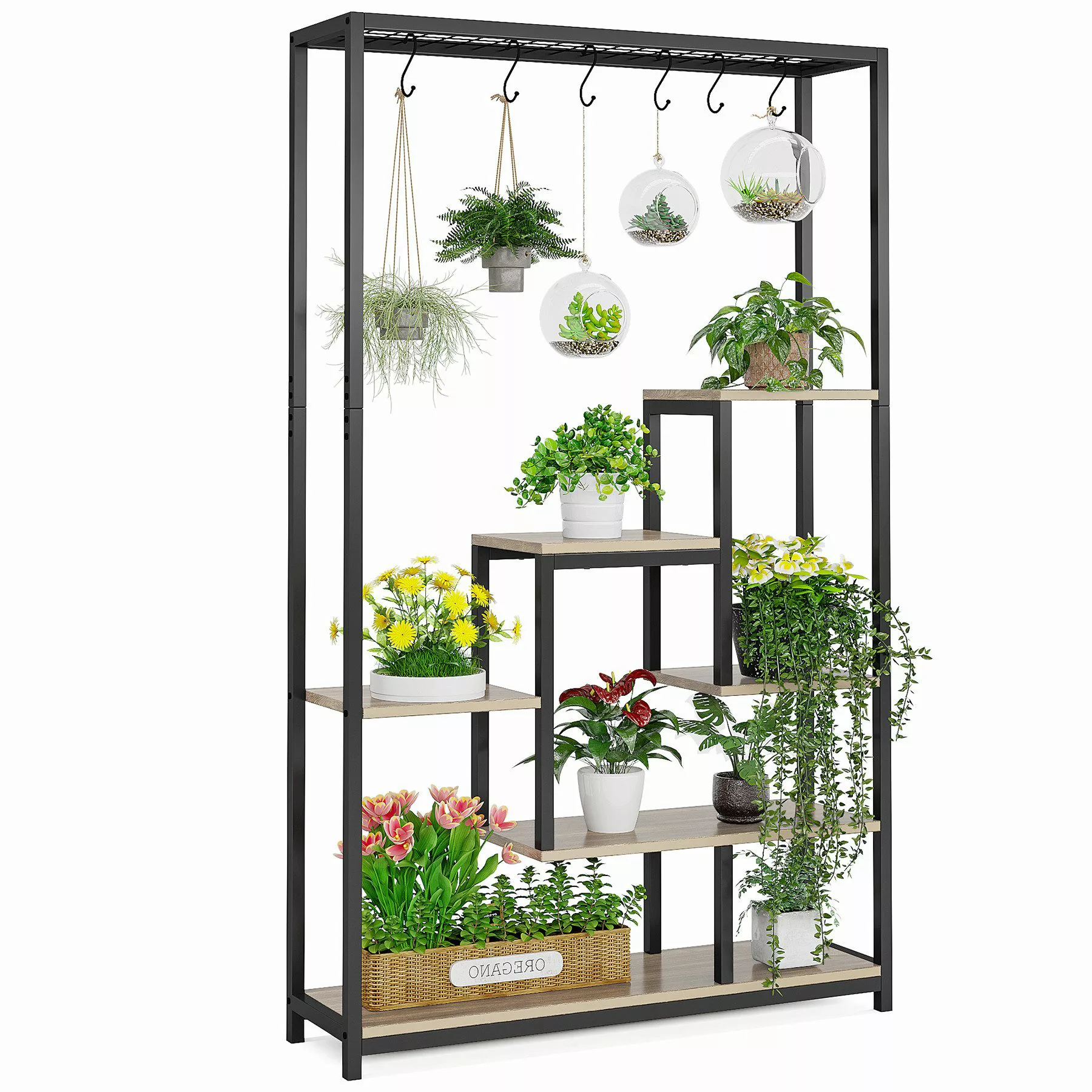 Tribesigns Blumenständer 5 Ebenen Pflanzenregal mit günstig online kaufen
