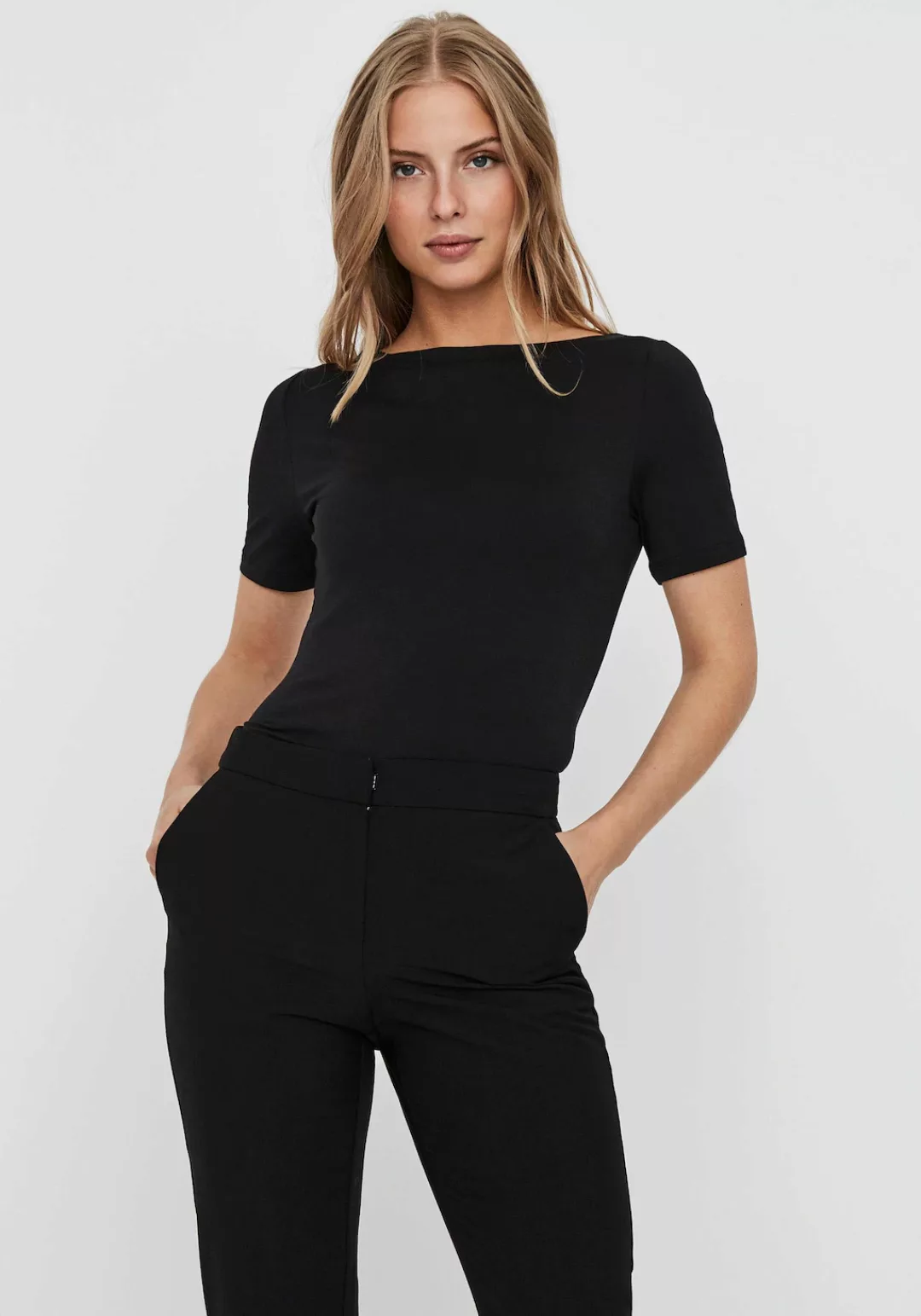 Vero Moda Kurzarmshirt VMPANDA MODAL S/S TOP NOOS günstig online kaufen