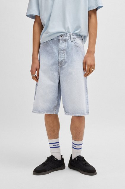 HUGO Blue Shorts Aman mit kontrastfarbenen Details günstig online kaufen