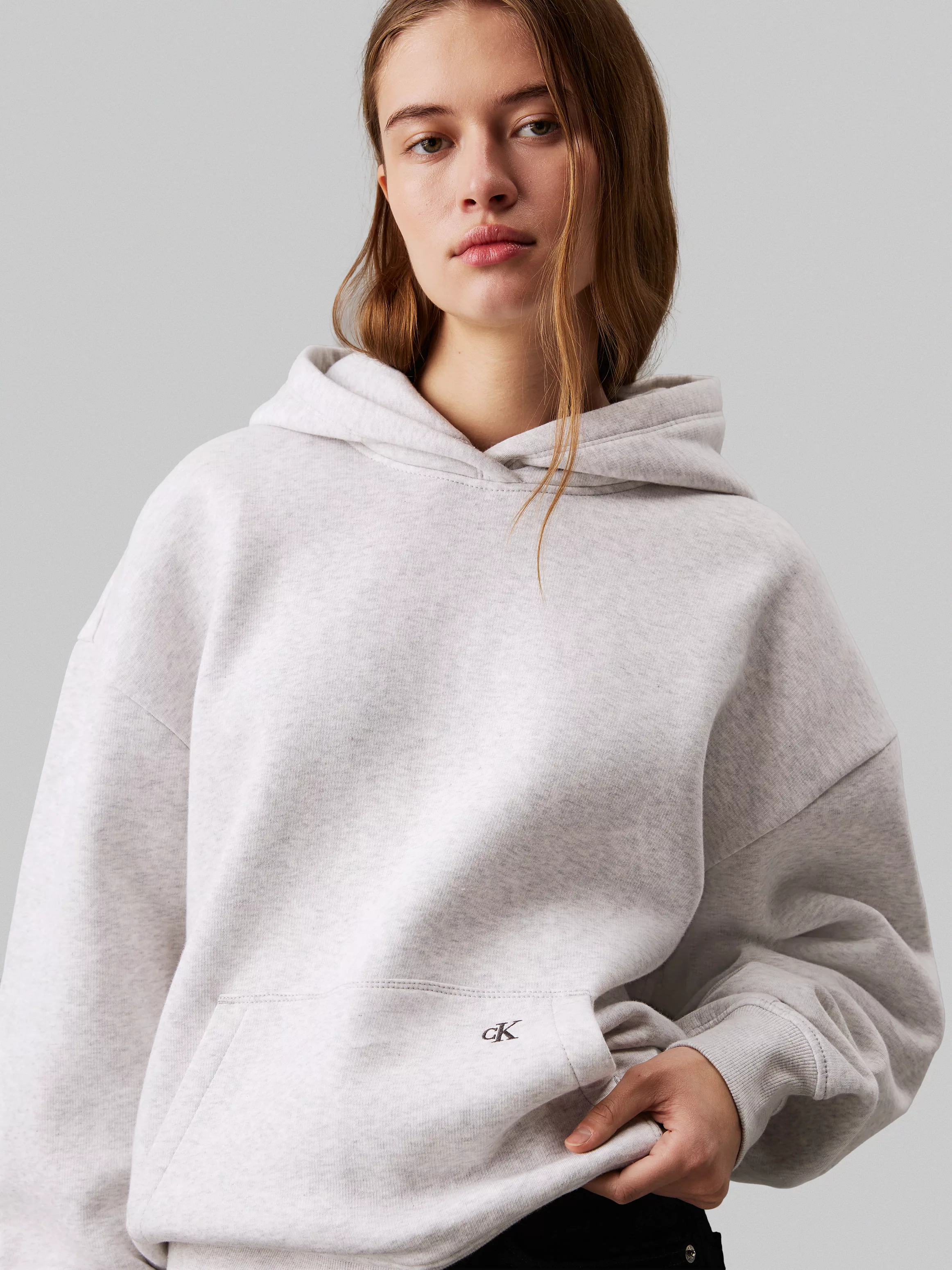 Calvin Klein Jeans Kapuzensweatshirt "MIXED LOGO RELAXED HOODIE", mit Backp günstig online kaufen