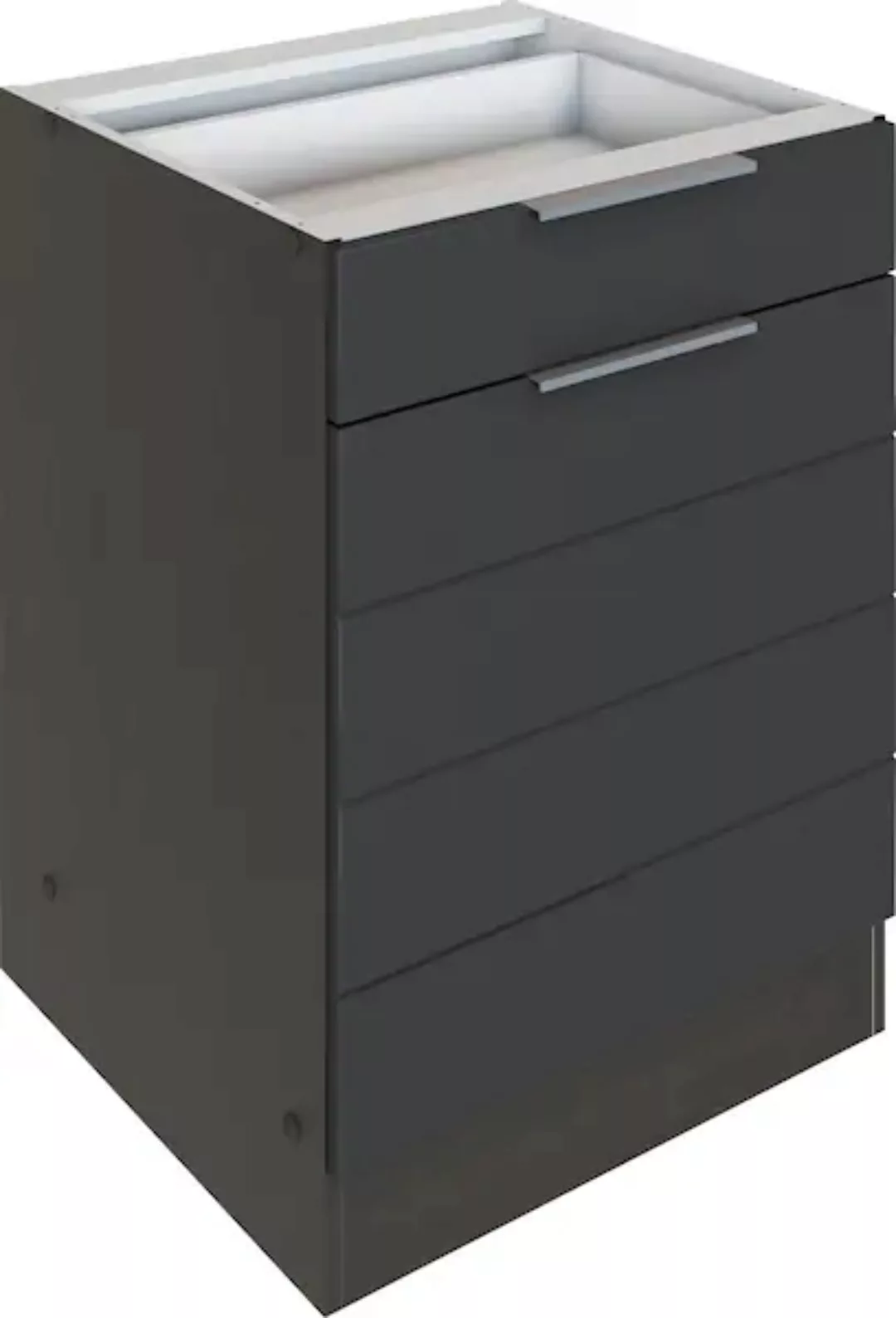 KOCHSTATION Unterschrank »KS-Luhe«, 60 cm breit, hochwertige MDF-Fronten mi günstig online kaufen