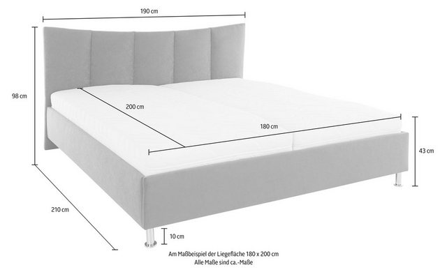 Westfalia Schlafkomfort Polsterbett günstig online kaufen