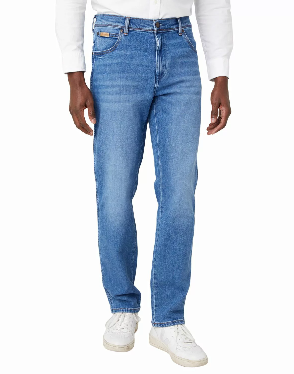 Wrangler Herren Jeans TEXAS - Regular Fit - Blau - Dancing Water günstig online kaufen