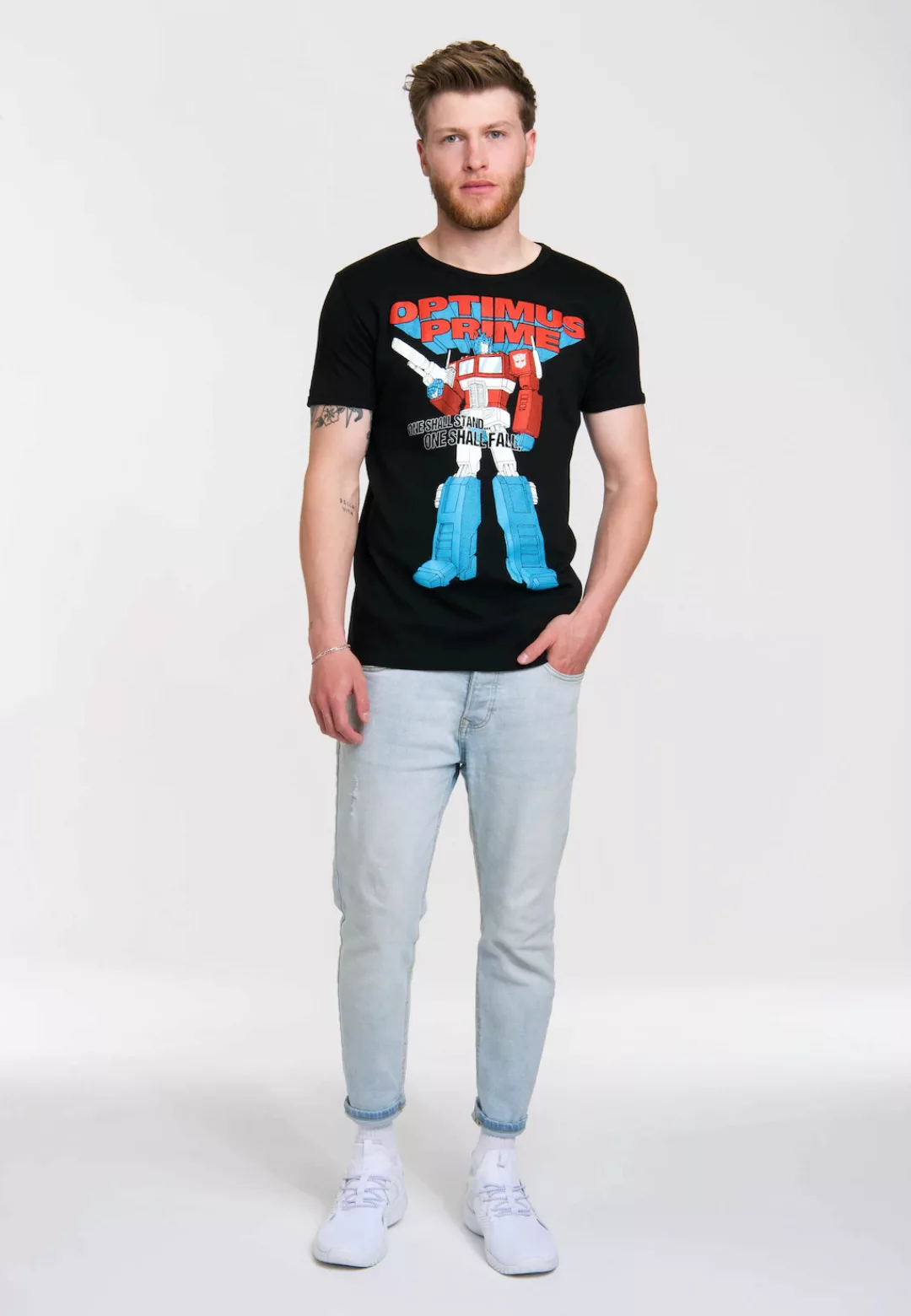 LOGOSHIRT T-Shirt "Transformers - Oprimus Prime - One Shall Stand", mit Opt günstig online kaufen