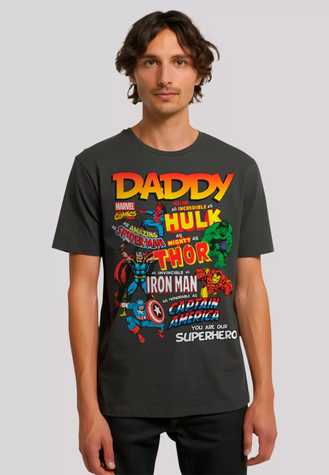 F4NT4STIC T-Shirt "Marvel Comics Our Dad Superhero", Premium Qualität günstig online kaufen