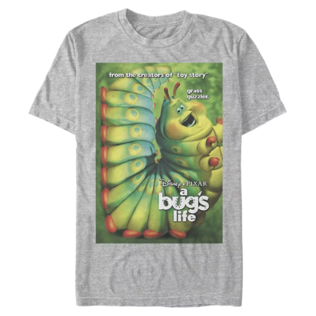 Pixar - Das große Krabbeln - Heimlich Catepillar Poster - Männer T-Shirt günstig online kaufen