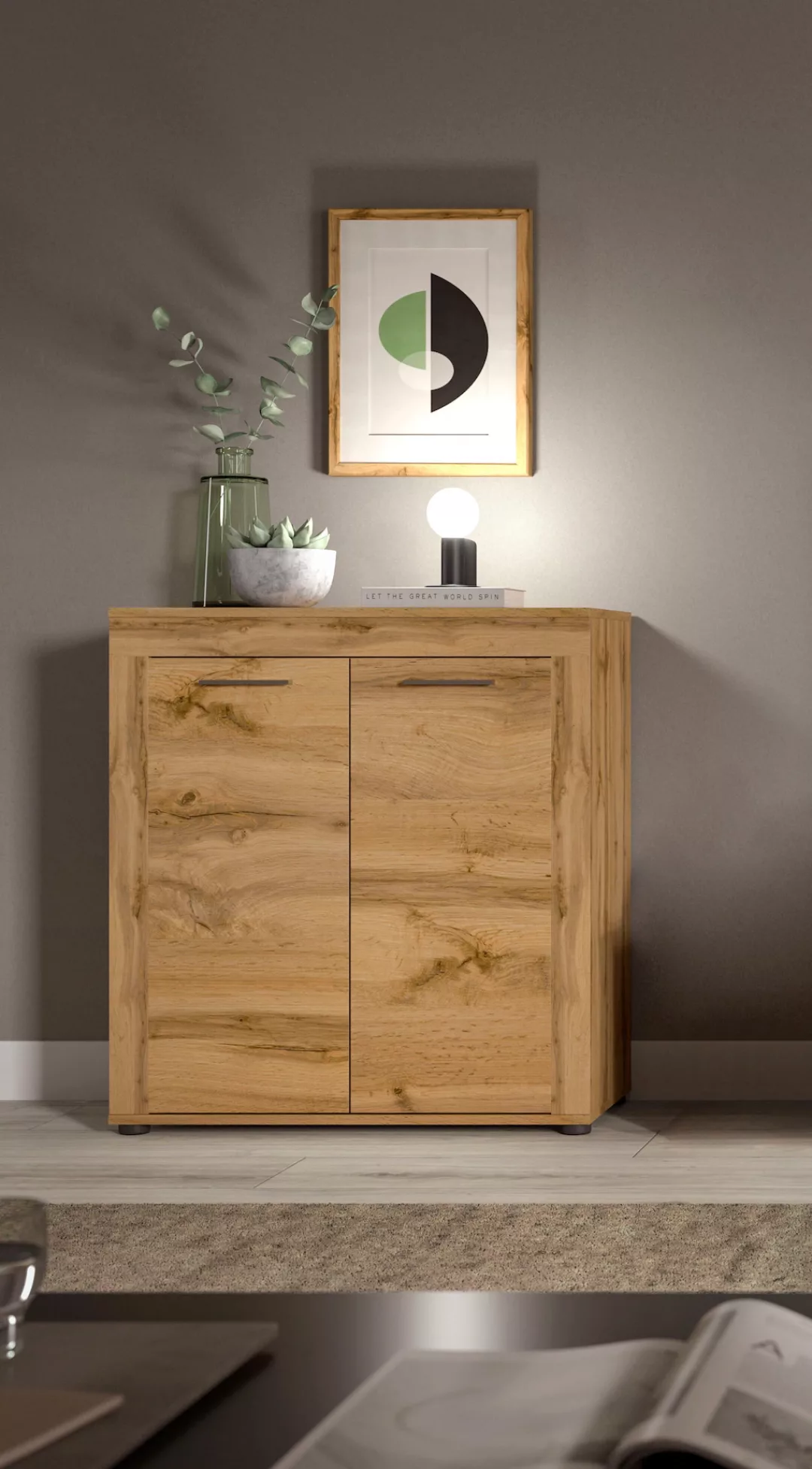 INOSIGN Highboard "Aosta, Höhe 88 cm, in verschiedenen Farbausführungen", m günstig online kaufen