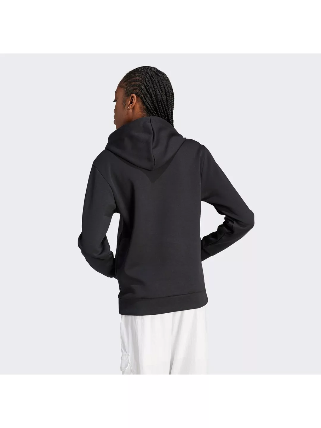 adidas Sportswear Kapuzensweatshirt "Große Größen", Bündchen und Saum gerip günstig online kaufen