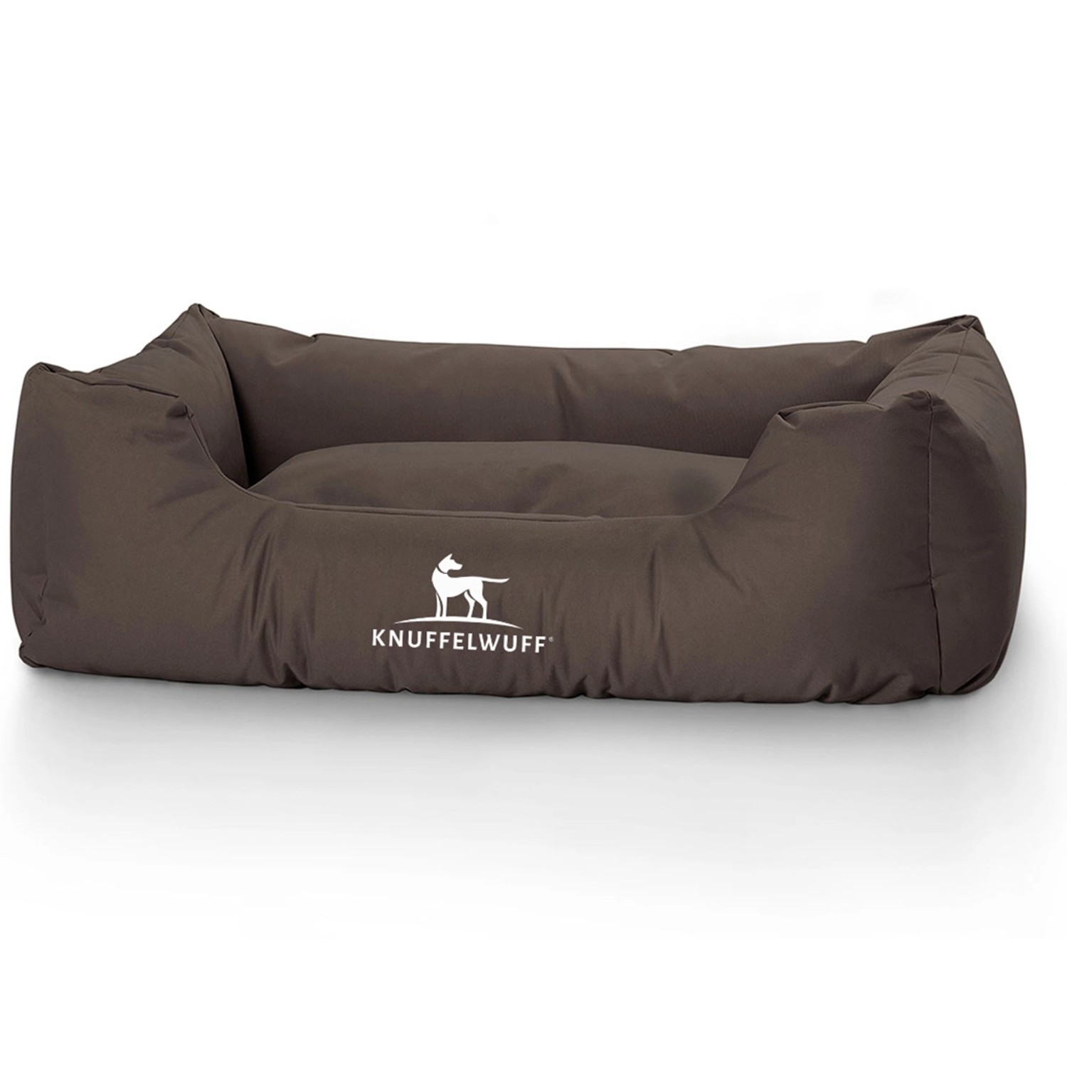 Knuffelwuff Hundebett Finlay Nylongewerbe M-L 85 x 63cm Braun günstig online kaufen