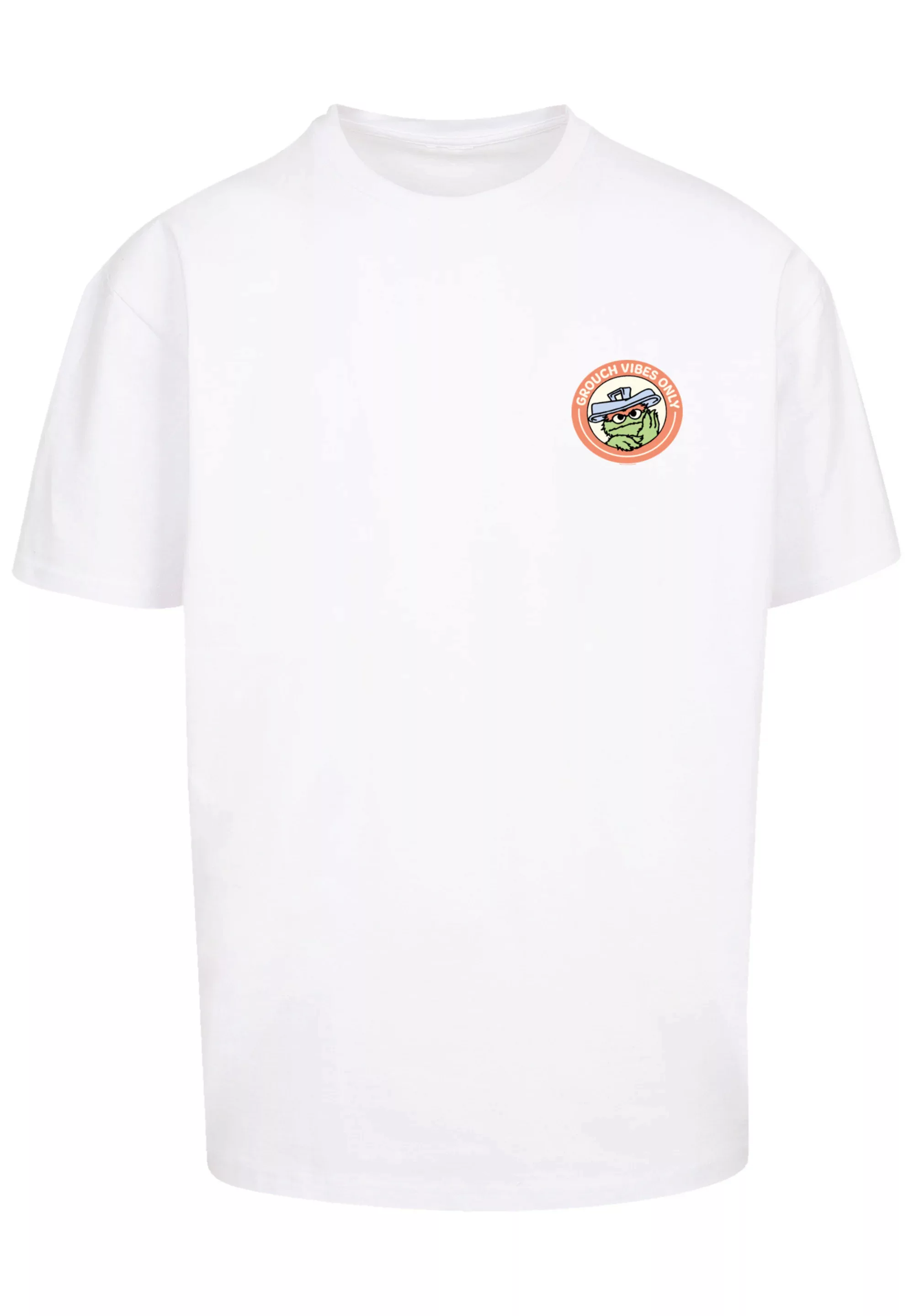 F4NT4STIC T-Shirt "Sesamstraße Grouch Vibes Only", Premium Qualität günstig online kaufen