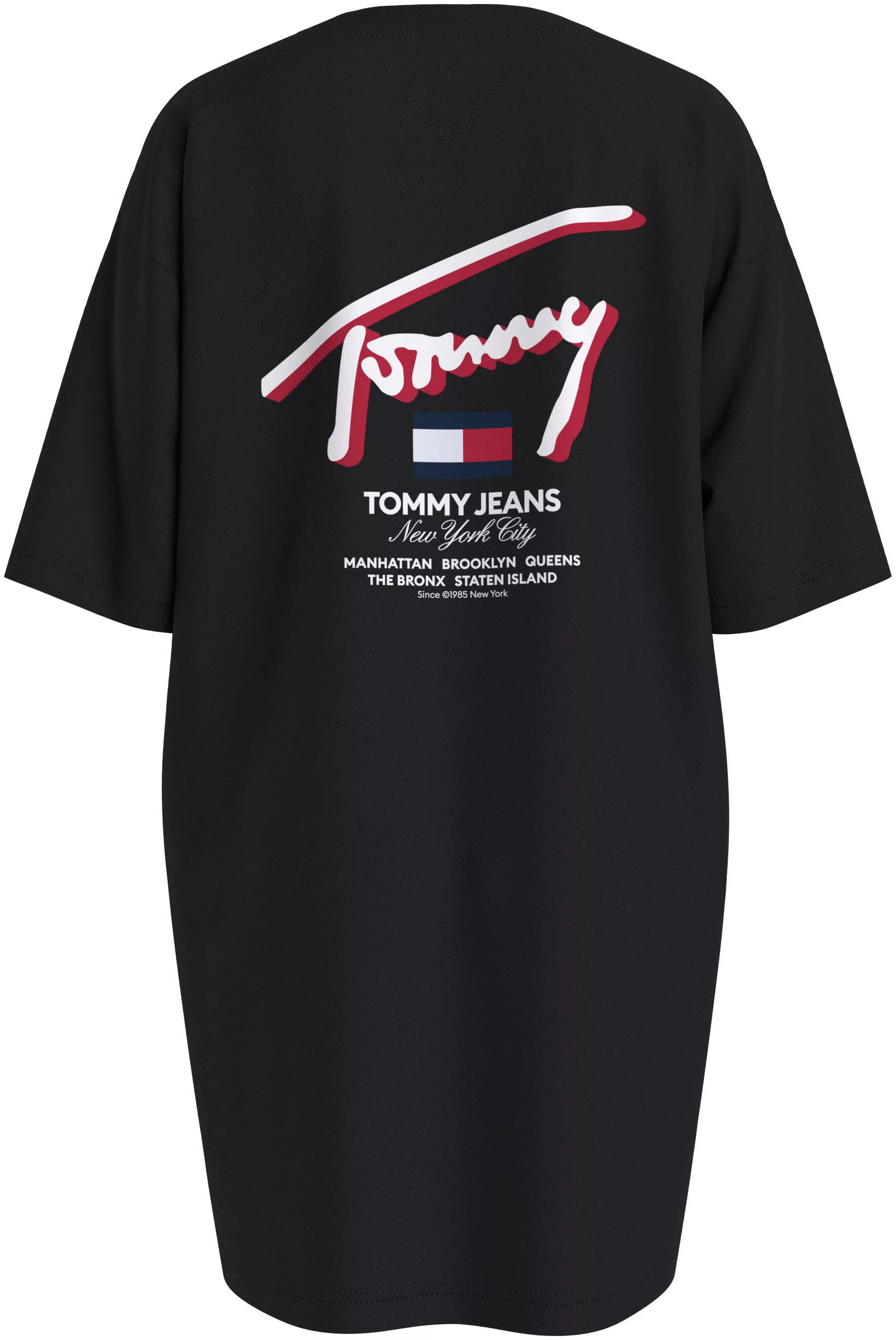 Tommy Jeans Shirtkleid TJW STREET SIGNATURE TEE DRESS mit Tommy Jeans Flagg günstig online kaufen