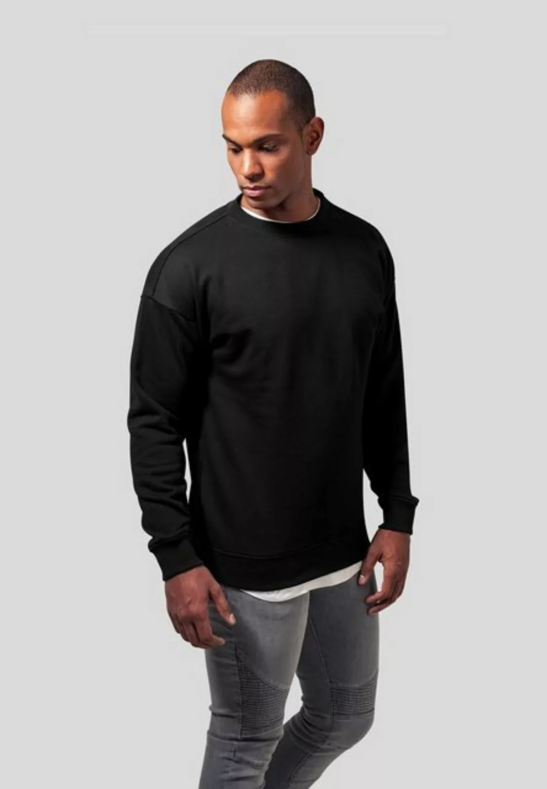 URBAN CLASSICS Rundhalspullover TB1591 - Sweat Crewneck black XS günstig online kaufen