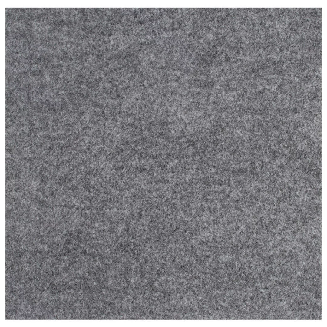 Teppichfliese Filz grau B/L: ca. 40x40 cm günstig online kaufen