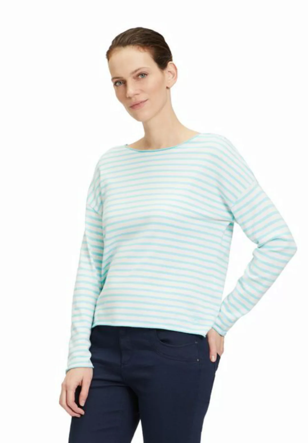 Betty&Co Strickpullover "Betty & Co Strickpullover mit U-Boot-Ausschnitt", günstig online kaufen