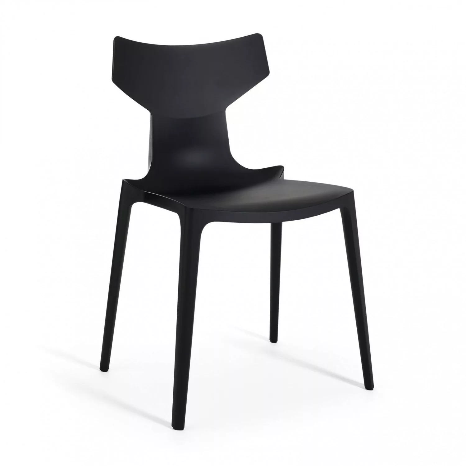 Kartell - Re-Chair - schwarz/BxHxT 50.5x79x49cm günstig online kaufen