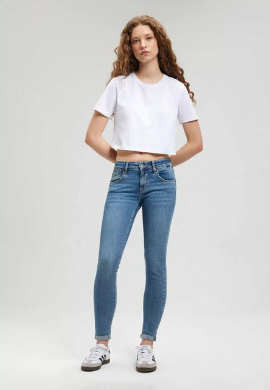 Mavi Röhrenjeans LEXY Cropped Super Skinny Jeans günstig online kaufen