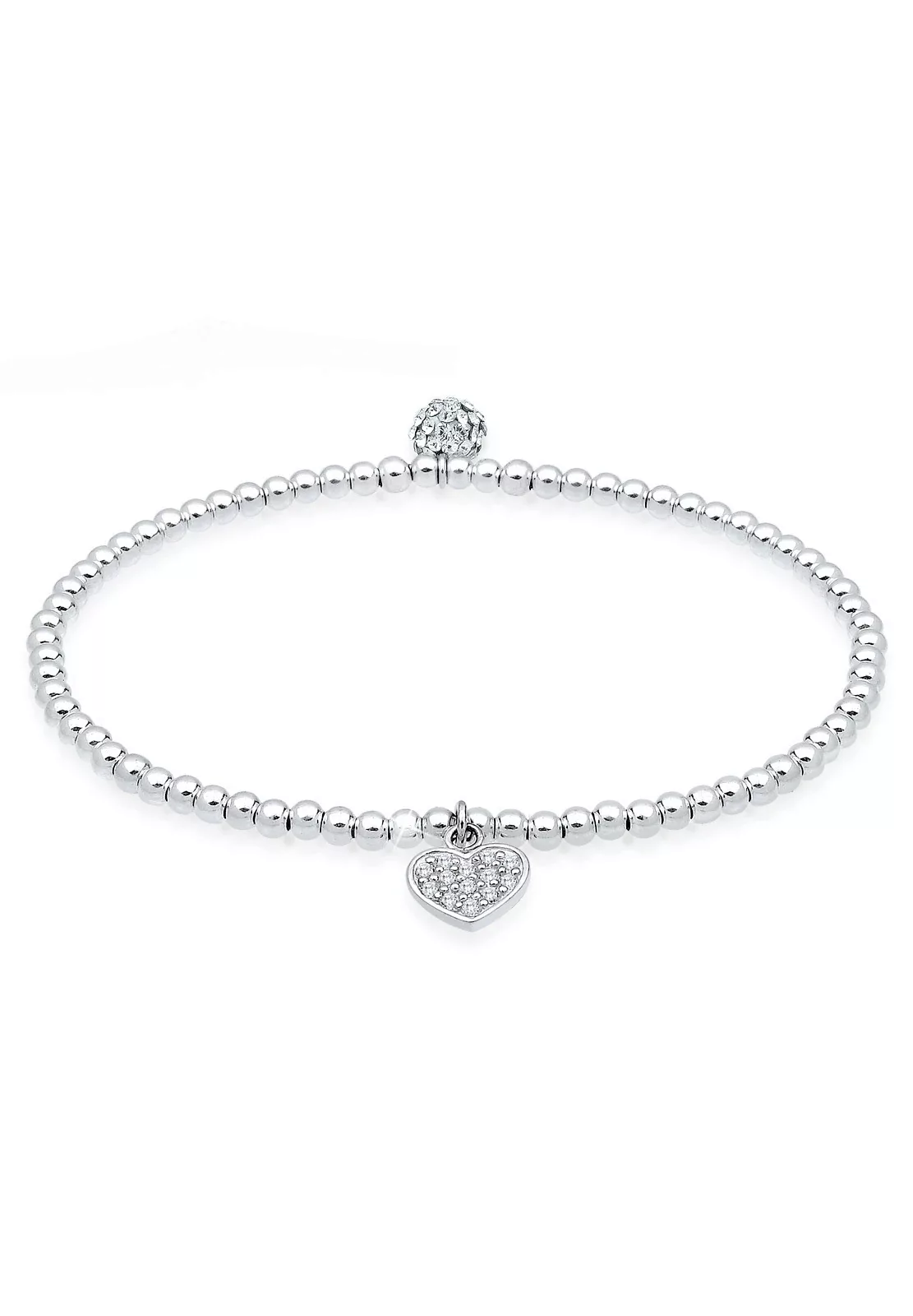 Elli Armband "Herz Symbol Kristalle 925 Silber" günstig online kaufen