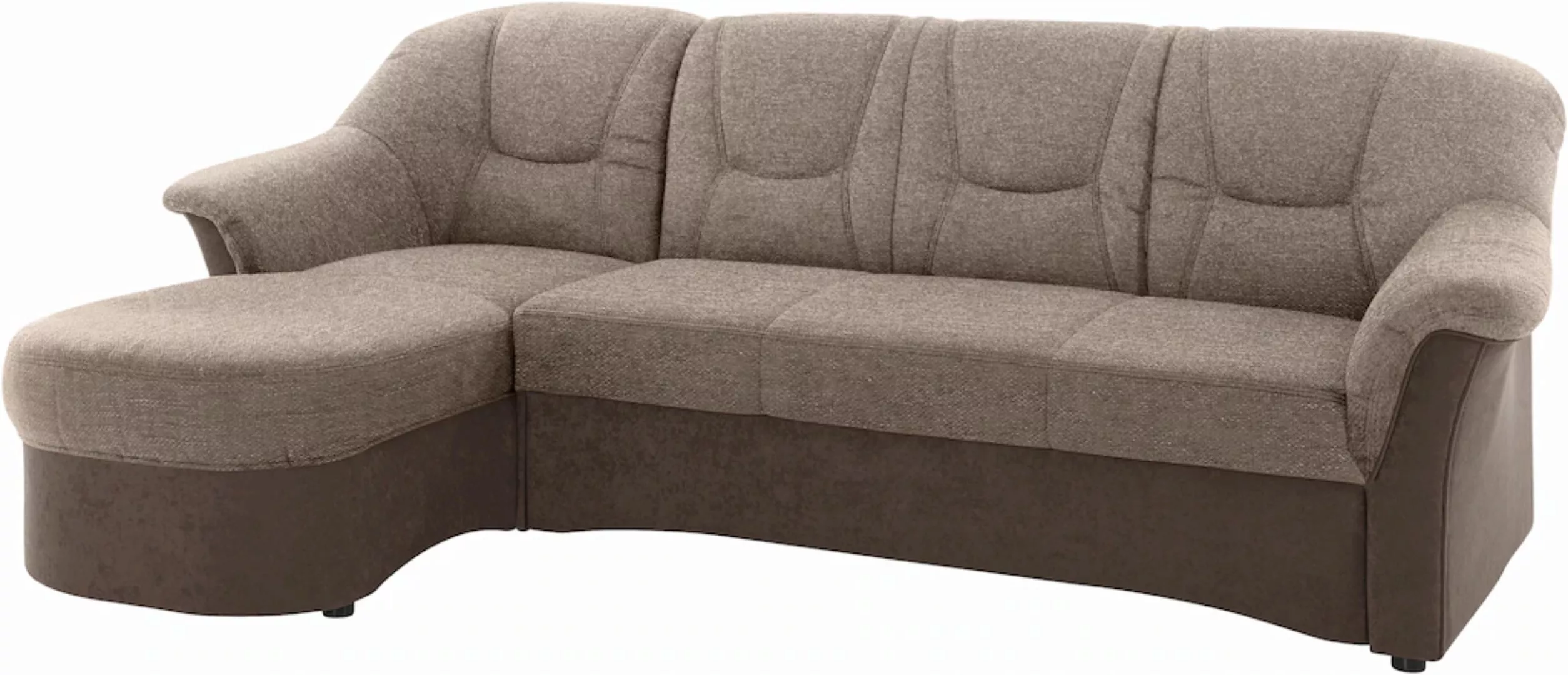DOMO collection Ecksofa »Sarafina zeitlos und komfortabel, optional mit Fed günstig online kaufen