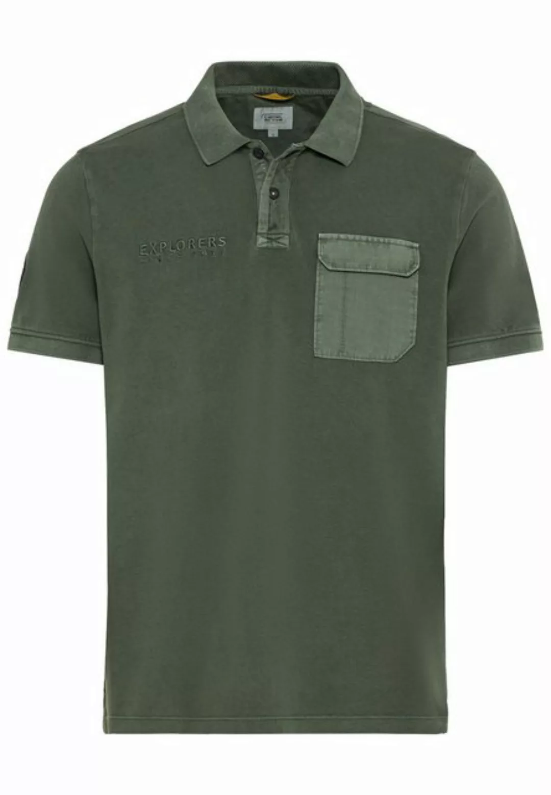 camel active Poloshirt aus zertifiziertem Organic Cotton Shirts_Poloshirt günstig online kaufen