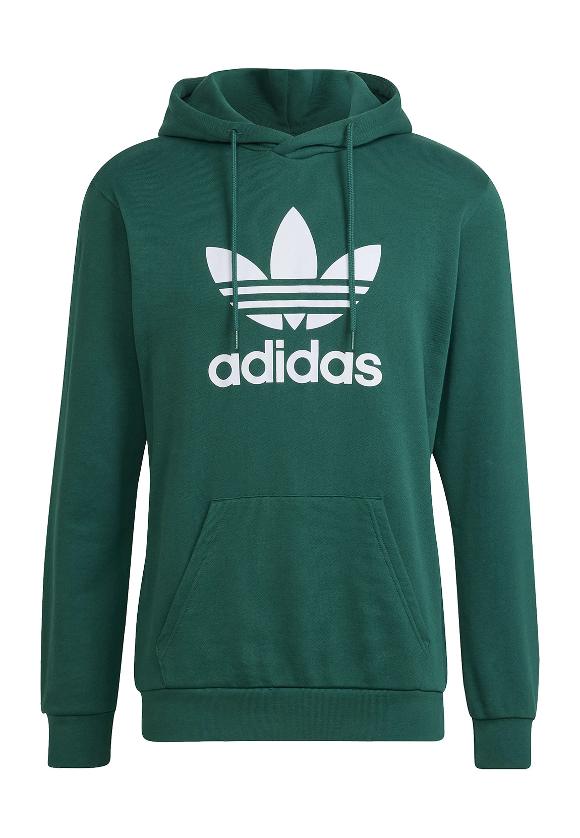 Adidas Originals Trefoil Kapuzenpullover L Collegiate Green günstig online kaufen
