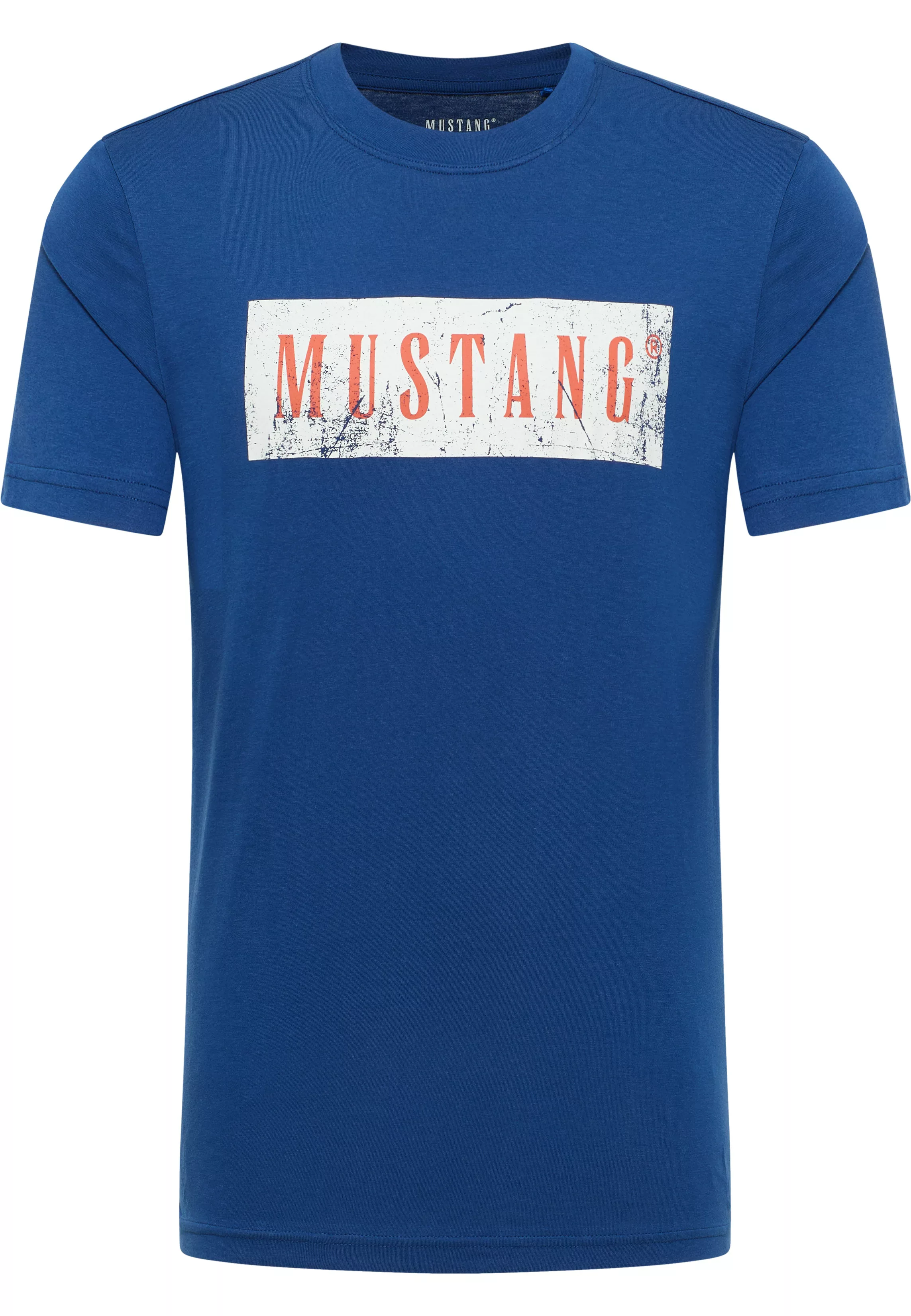 MUSTANG T-Shirt, mit Logo Schriftzug günstig online kaufen