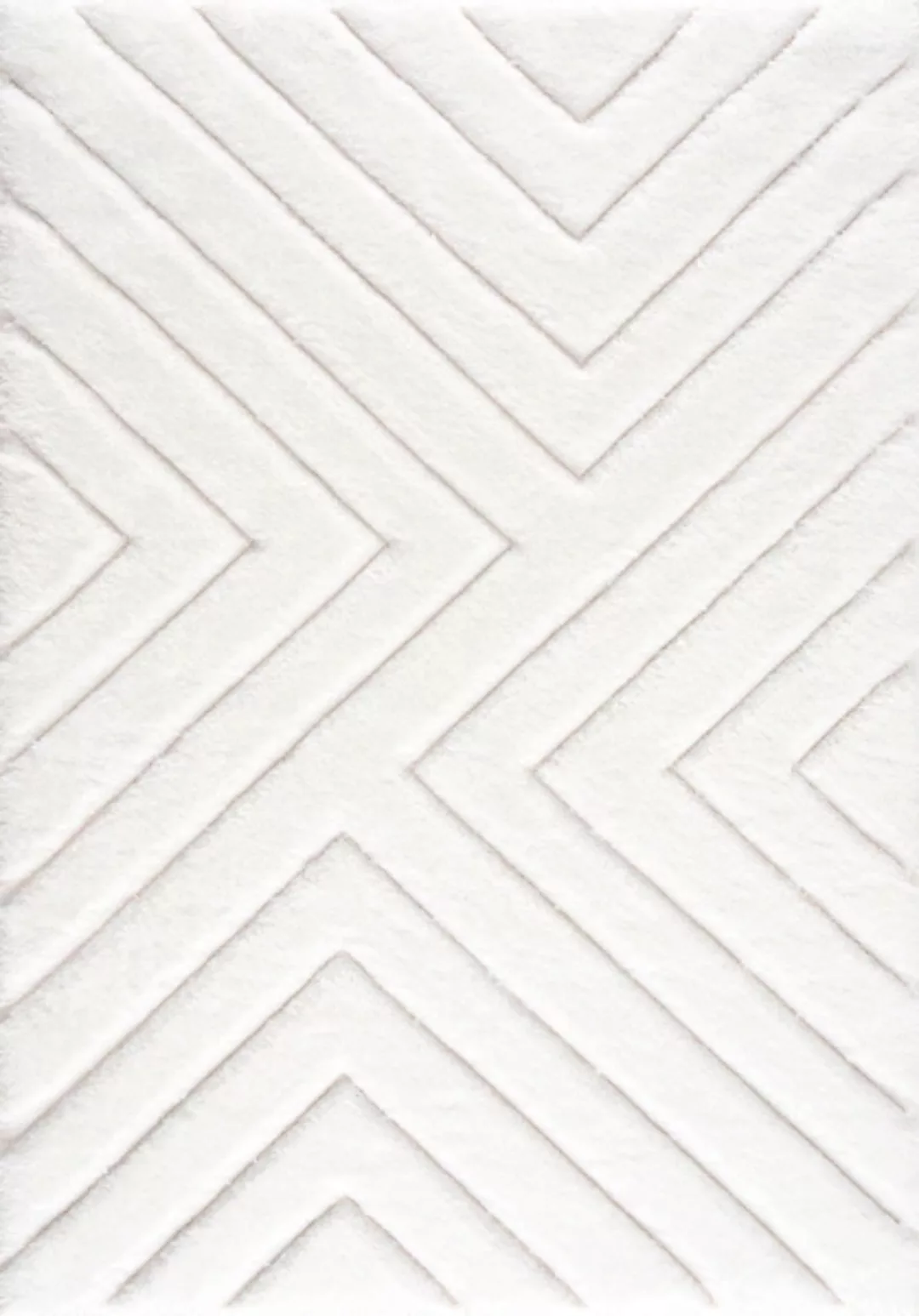 andas Hochflor-Teppich »Fiori«, rechteckig, Pastellfarben, mit handgearbeit günstig online kaufen