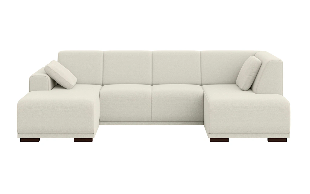 Home affaire Wohnlandschaft "BORNHOLM U-Form mit Recamiere rechts/links, B/ günstig online kaufen