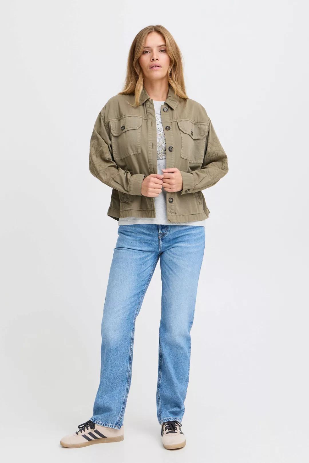 Pulz Jeans Jeansjacke "Jeansjacke PZLAINA Jacket", ohne Kapuze günstig online kaufen